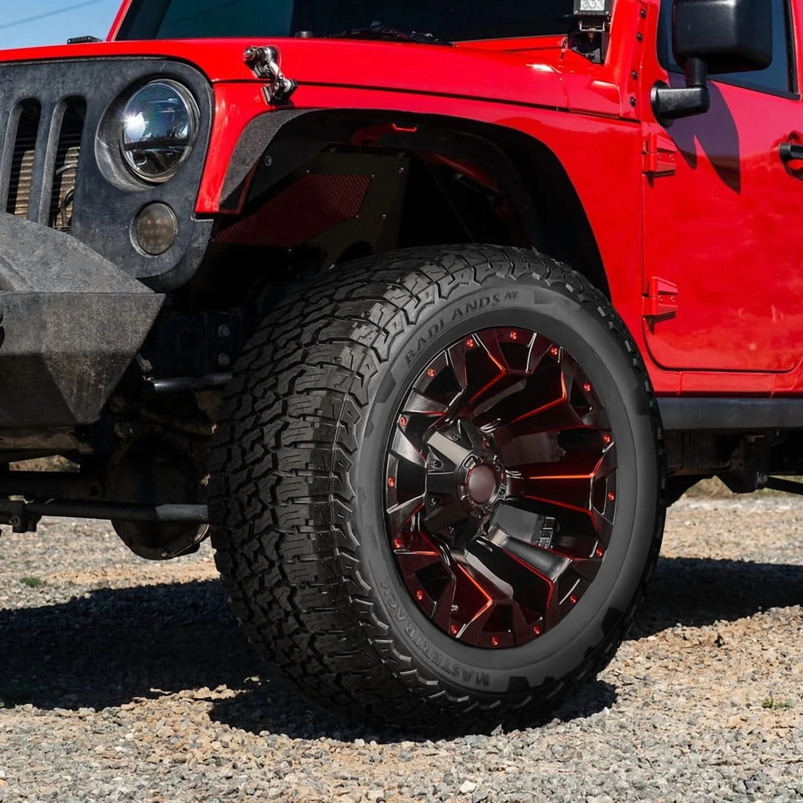 Mastertrack Badlands AT All Terrain LT285/70R17 10 Ply E 126S SUV Light Truck Tire 285/70/17(Tire Only) - Image 4