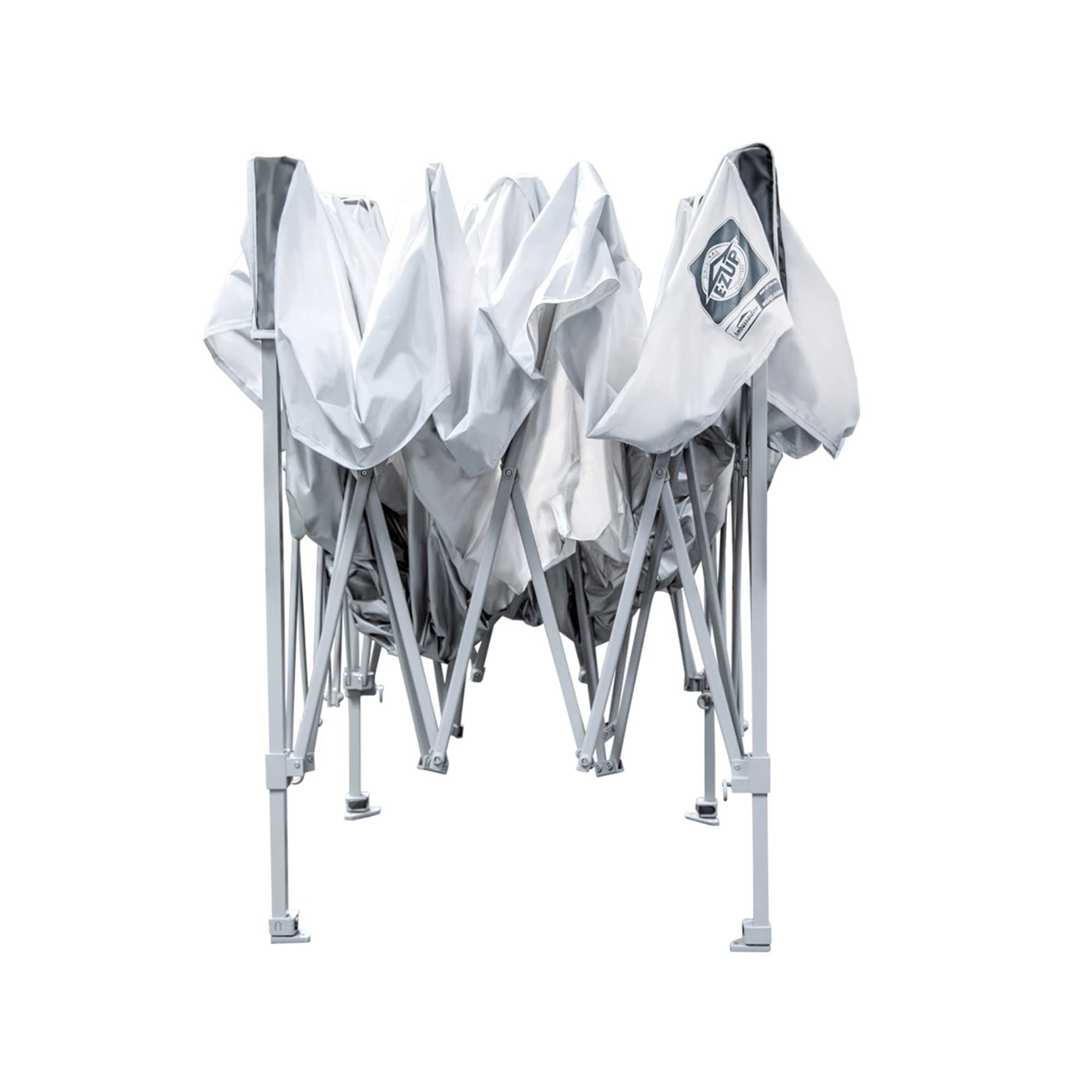 E-Z Up® Ambassador Instant Shelter® Outdoor Canopy, 10' x 10', White Slate, - Image 2