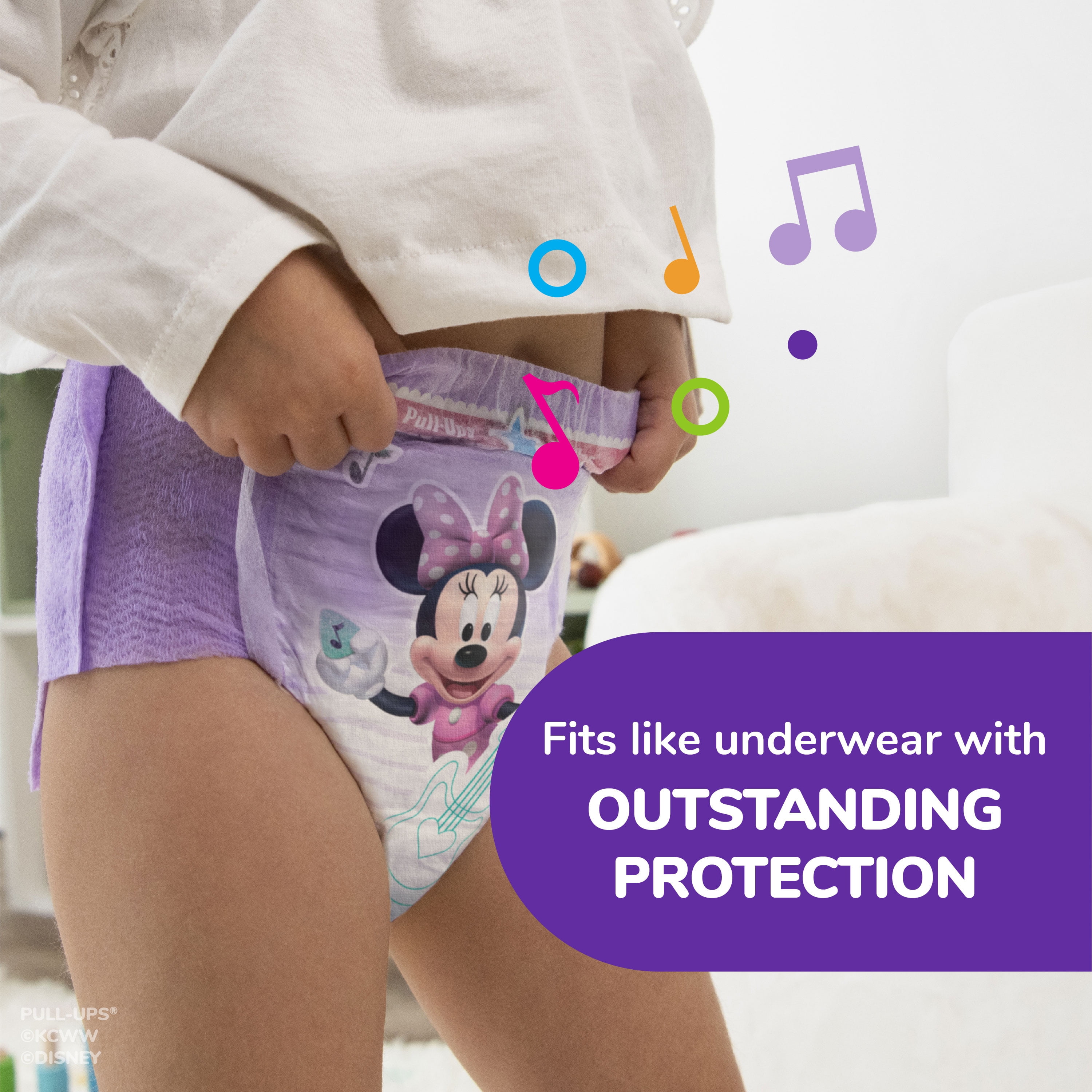 Pull-Ups Girls' Potty Training Pants Size 4, 2T-3T, 104 Ct - Image 9