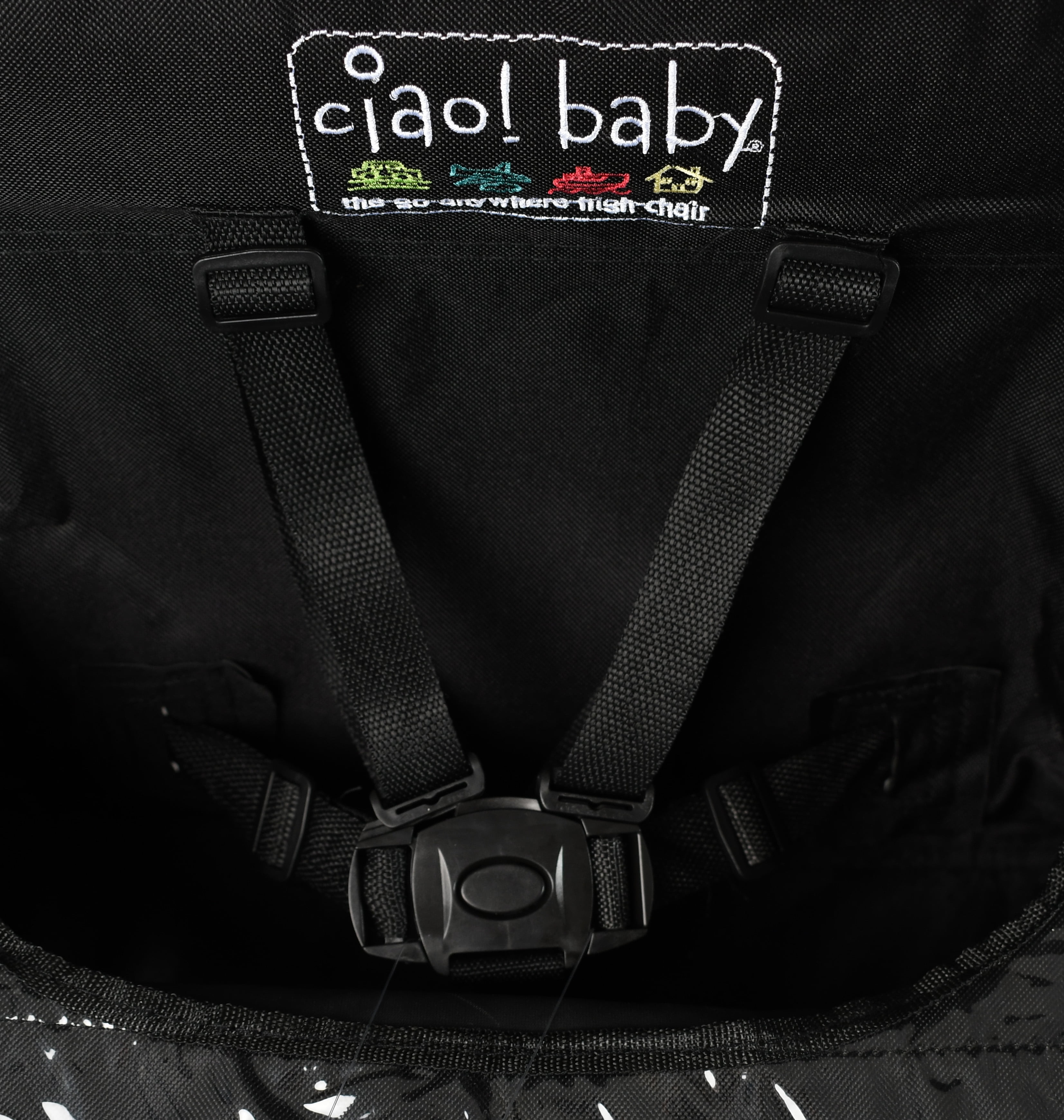 Ciao! Baby Portable High Chair, Black - Image 3