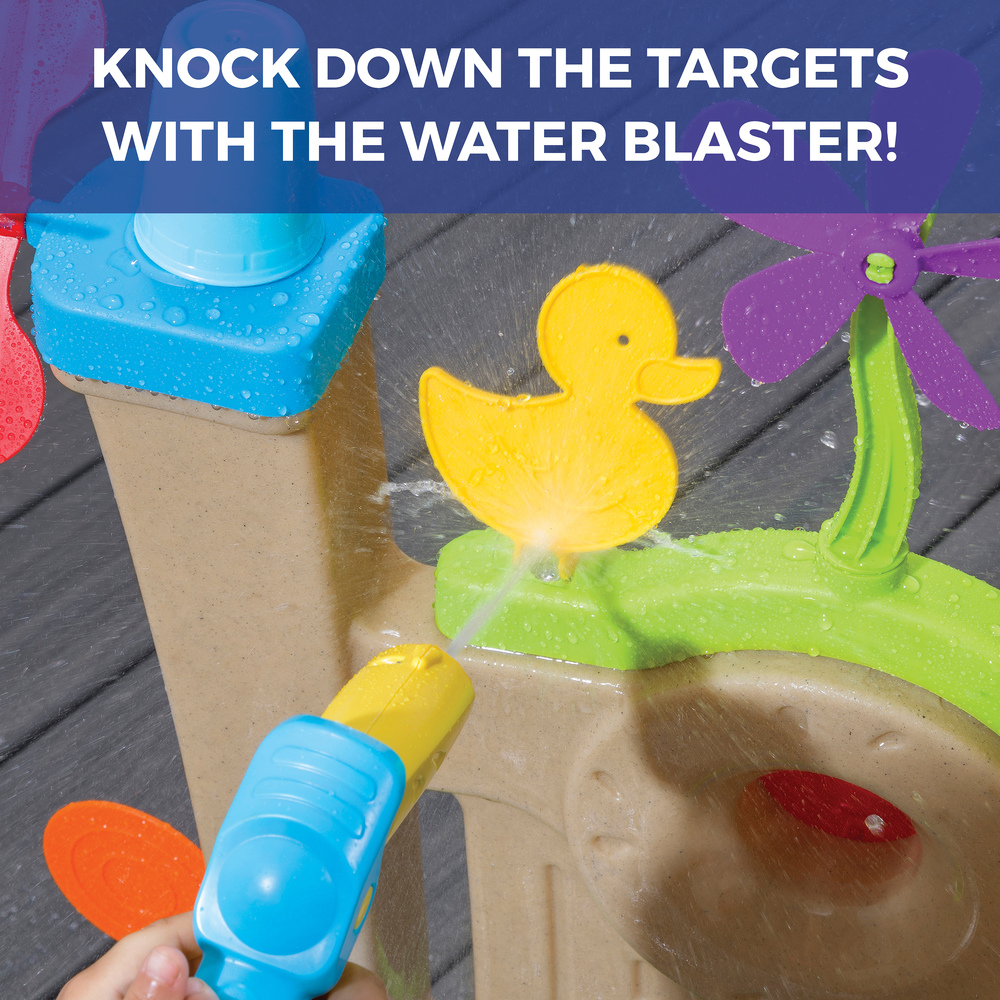 Step2 Waterpark Arcade Plastic Water Table for Toddlers - Image 6