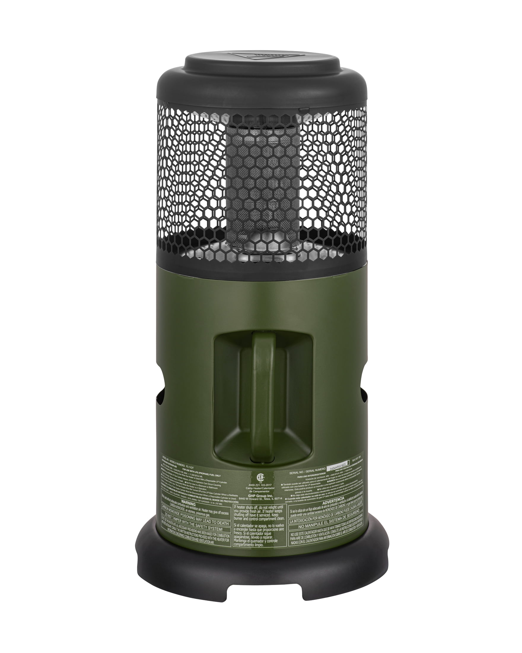 Ozark Trail 360° Propane Portable Indoor/Outdoor Heater, Green - Image 22
