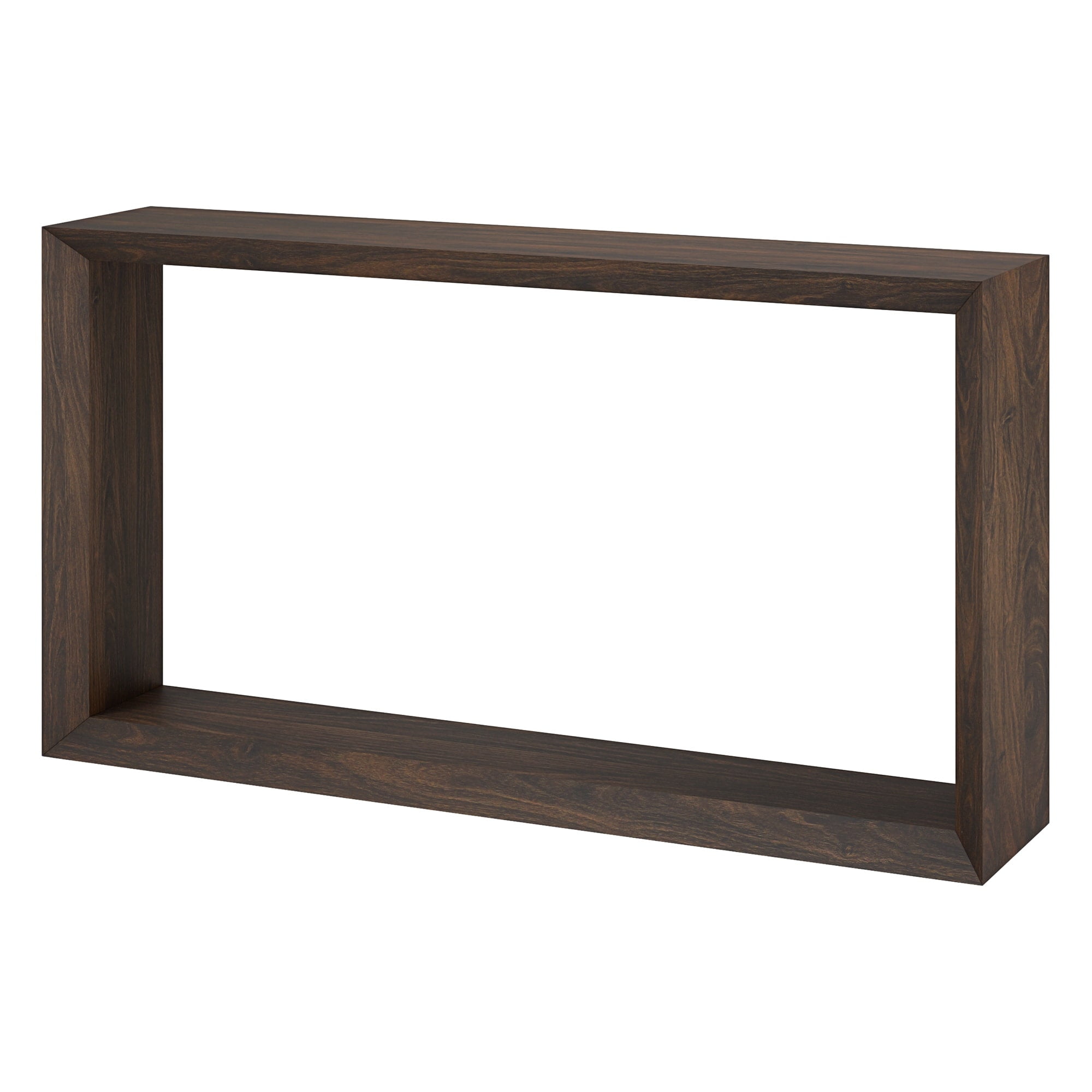 Evelyn&Zoe Osmond 55" Wide Rectangular Console Table, Alder Brown - Image 5