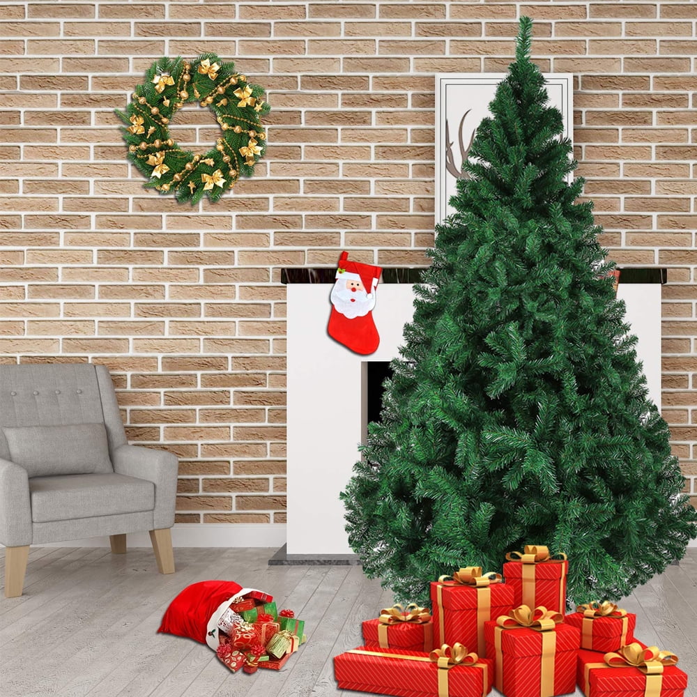 Ktaxon 7ft Artificial Full Christmas Tree with 1200 Tips, Holiday Xmas Tree for Home Party Decoration, Includes Stand - Image 5