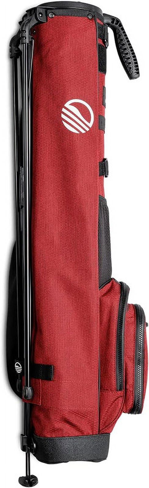 Sunday Golf Loma XL Bag - Lightweight Golf Bag with Strap and Stand – Easy to Carry Pitch n Putt Golf Bag – Golf Stand Bag for The Driving Range, Par 3 and Executive Courses, 3.4 pounds (Ron Burgundy) - Image 5