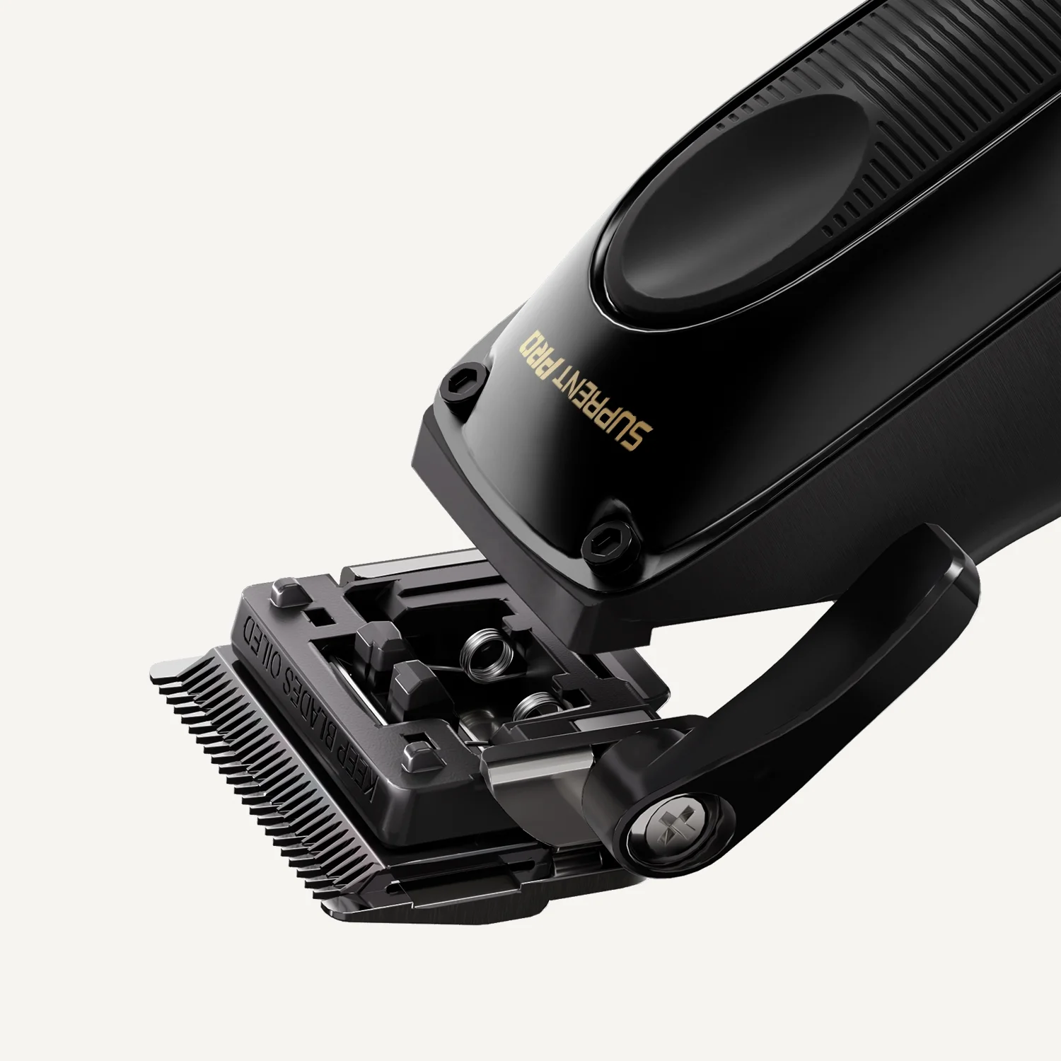 Professional Hair Clippers for Men - High Torque Brushless Motor & DLC Coated Detachable Blade - Cordless Hair Trimmer Set for Barbers with Charging Base - Premium Gift Hair Clipper Kit - Image 3