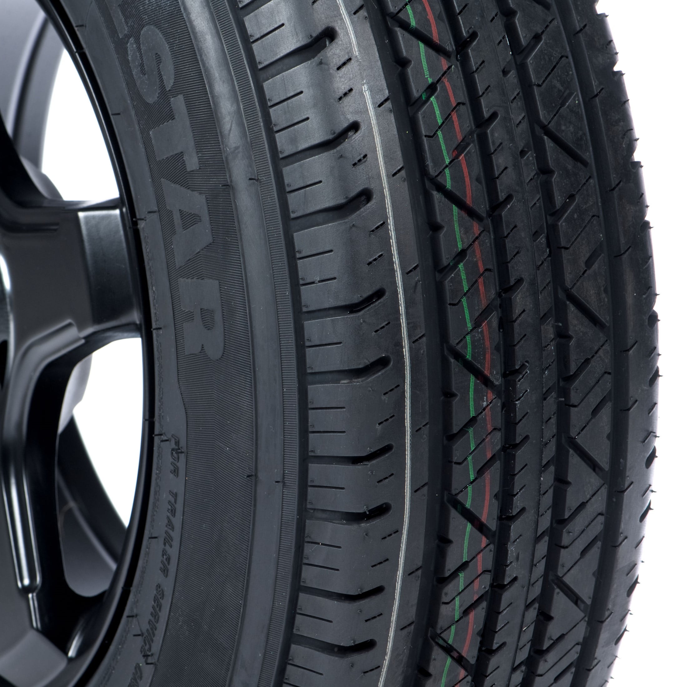 Travelstar HF288 ST205/75R15 8 Ply 107/102M Load Range D Radial Trailer Tire - ST 205/75/15 (Tire Only) - Image 3