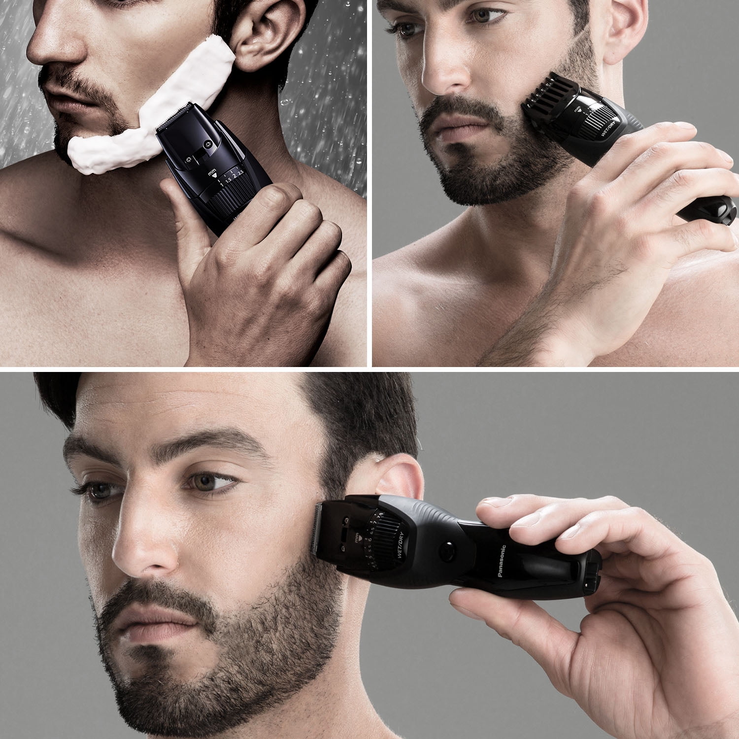 Panasonic Cordless Men's Beard Trimmer with 19 Length Settings, Washable, Rechargeable - ER-GB42-K - Image 5