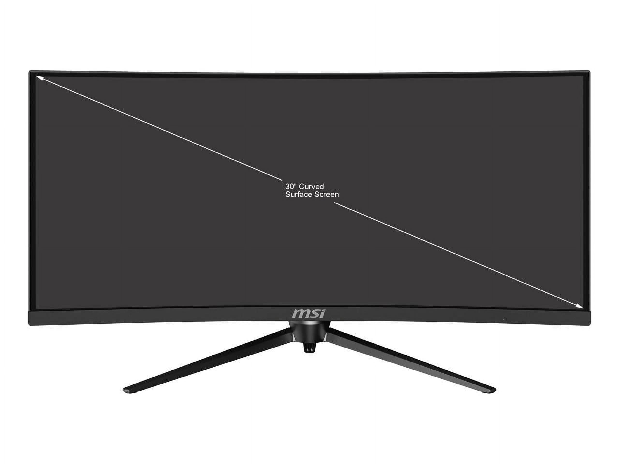 MSI Optix MAG301CR2 29.5" WFHD Curved Screen LED Gaming LCD Monitor - 21:9, Black - Image 9