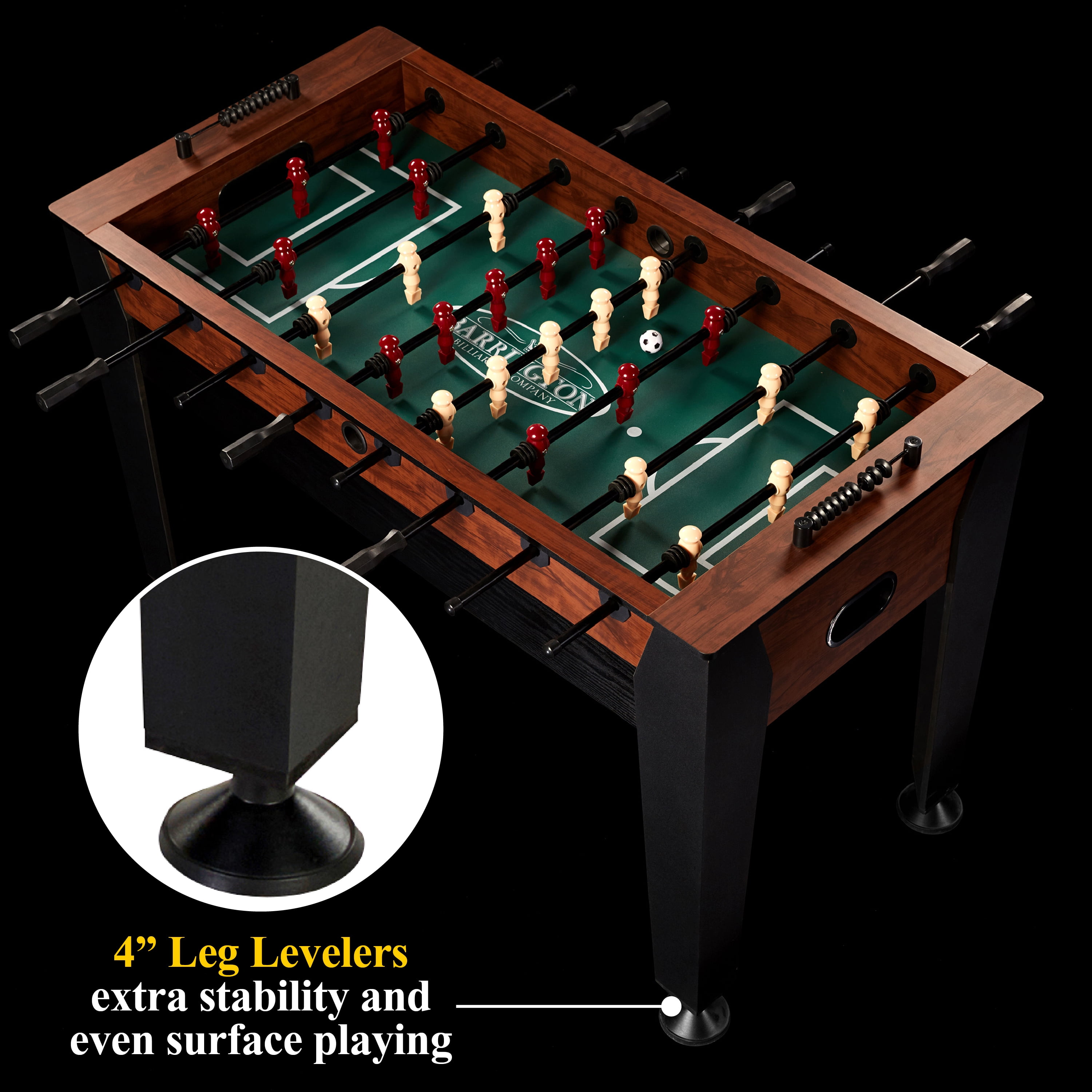 54" Foosball Soccer Table, Furniture Style, by Barrington Billiards Company - Image 9