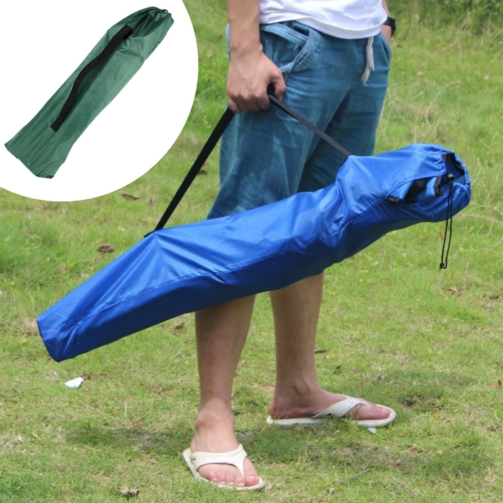Camping Chair Bag, Moon Chair Storage Bag Sundries Pouch Large Capacity Garden Chair Organizer Folding Chair Carrying Bag for Beach Outdoor Green - Image 4