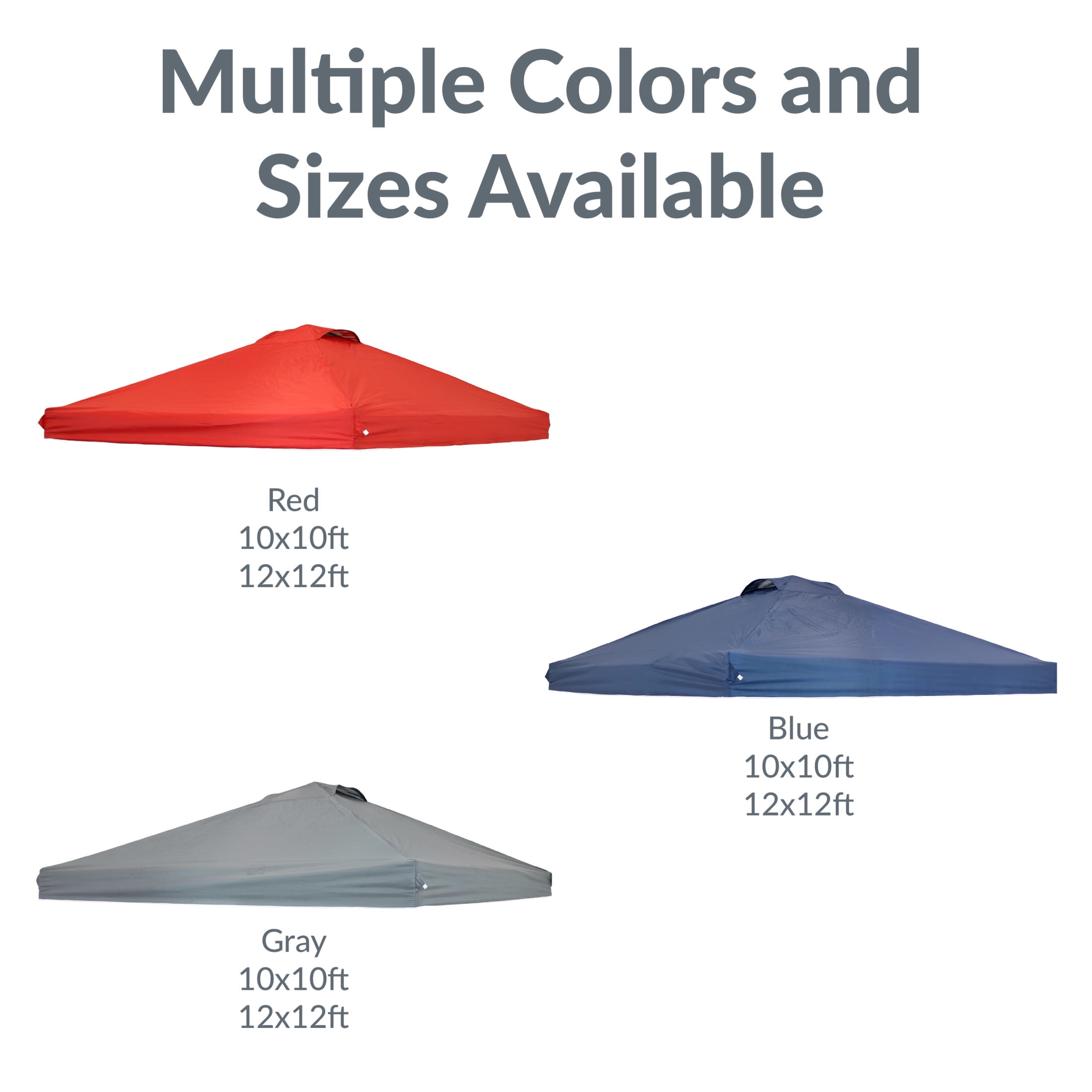 Sunnydaze 12' x 12' Red Solid Premium Pop-Up Canopy Shade with Vent - Image 10
