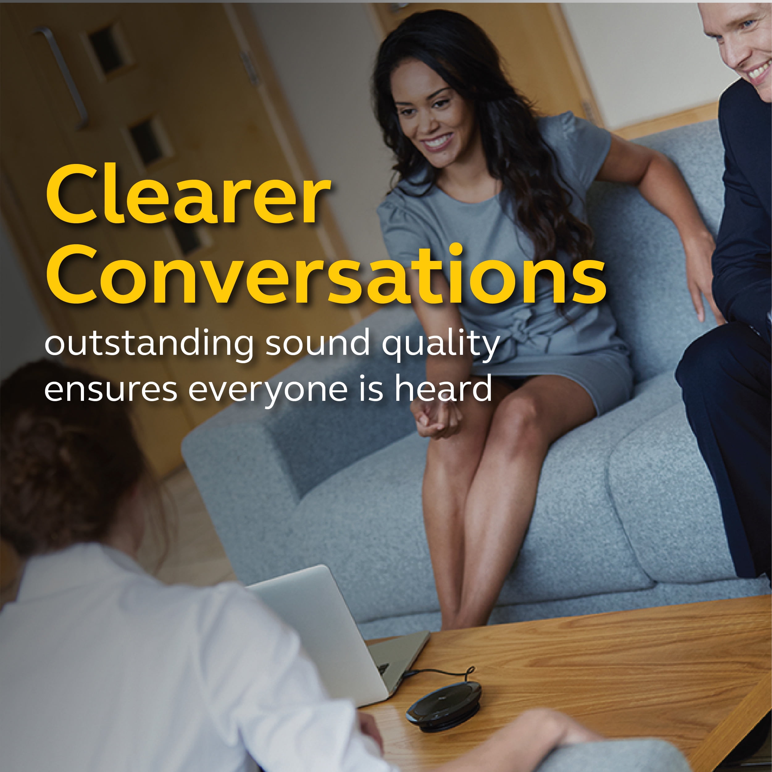 Jabra Speak 510 Portable Speaker for Music and Calls Black - Image 6