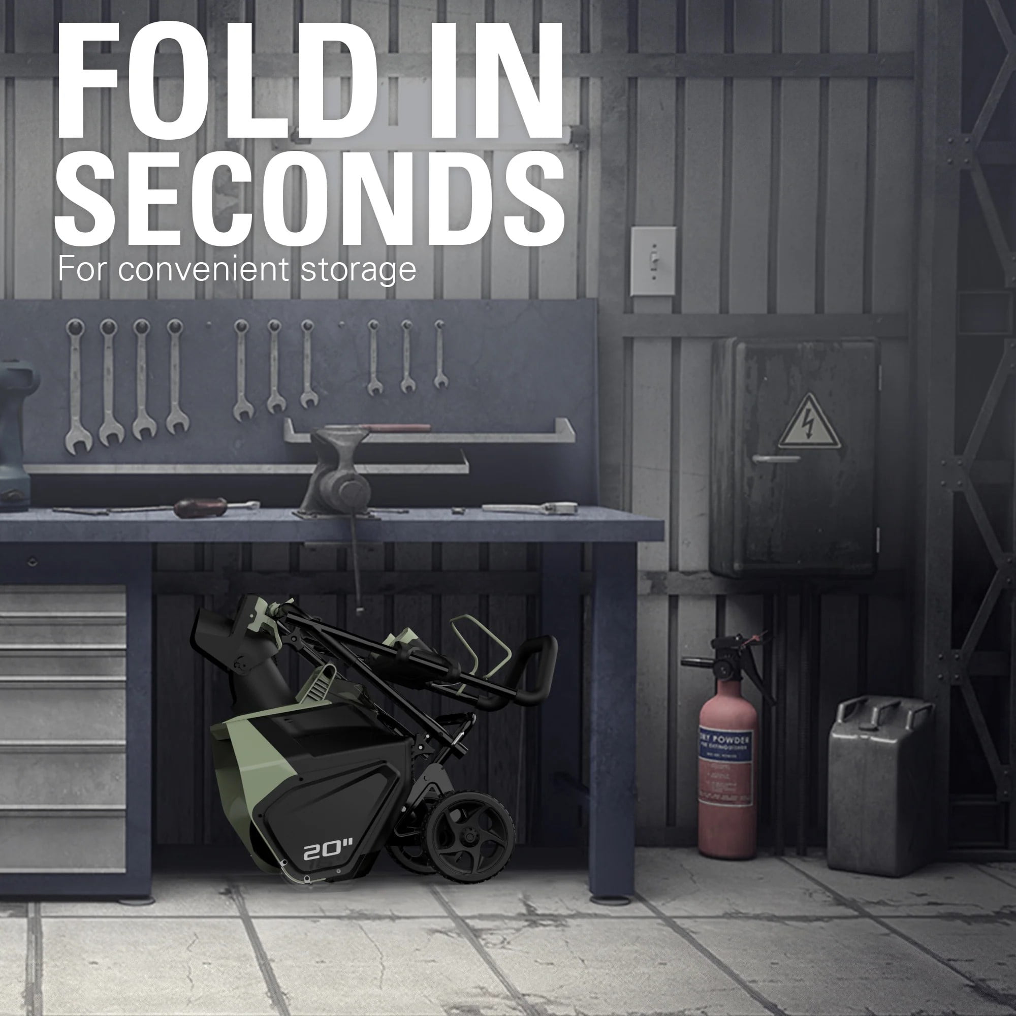 Greenworks Gmax 20" 40V Cordless Snow Thrower 26272 - Image 4