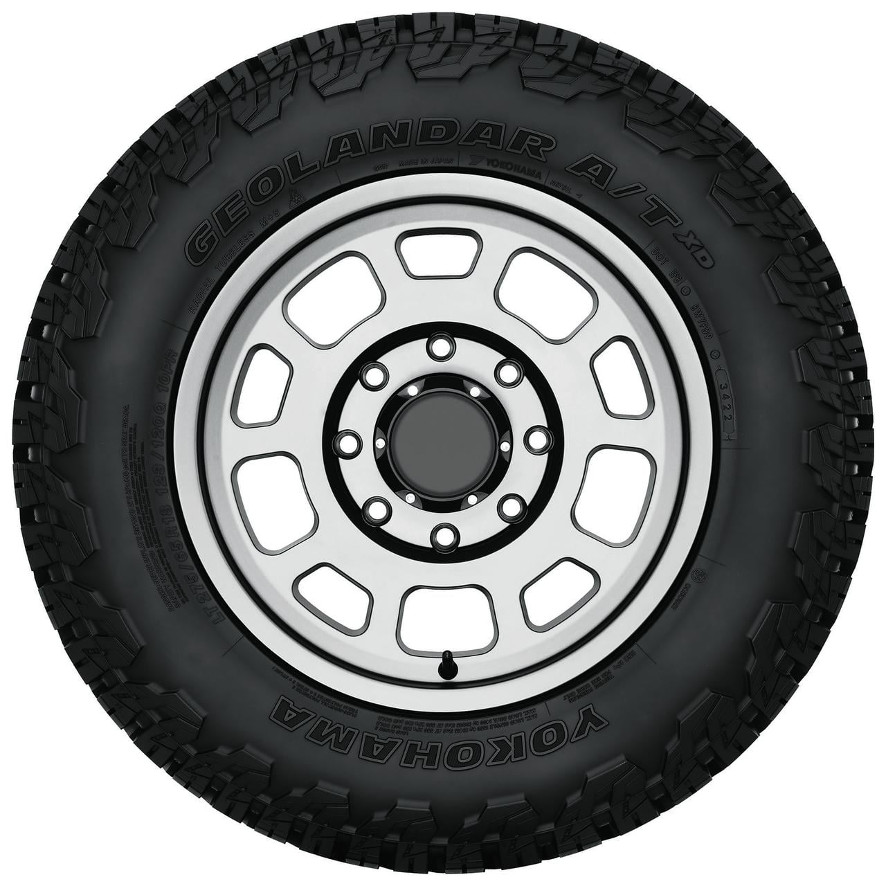 Yokohama Geolandar A/T XD All Terrain LT275/65R18 123/120Q E Light Truck Tire - Image 6