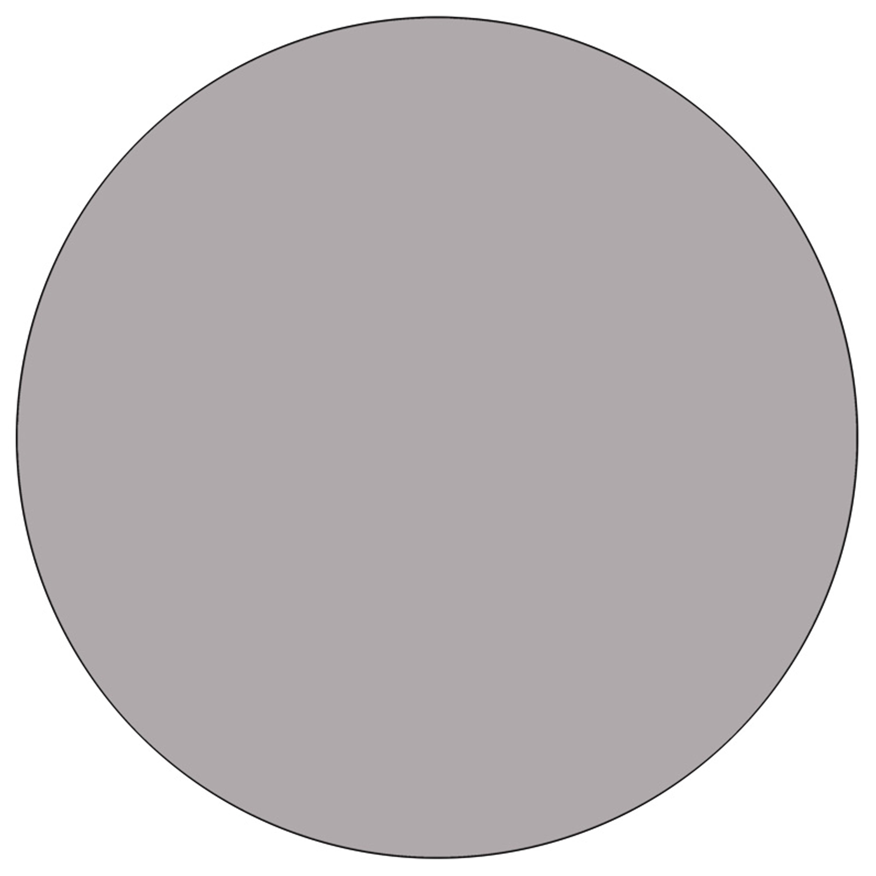 Flash Furniture Wren Mobile 42'' Round Grey Thermal Laminate Activity Table - Standard Height Adjustable Legs - Image 3