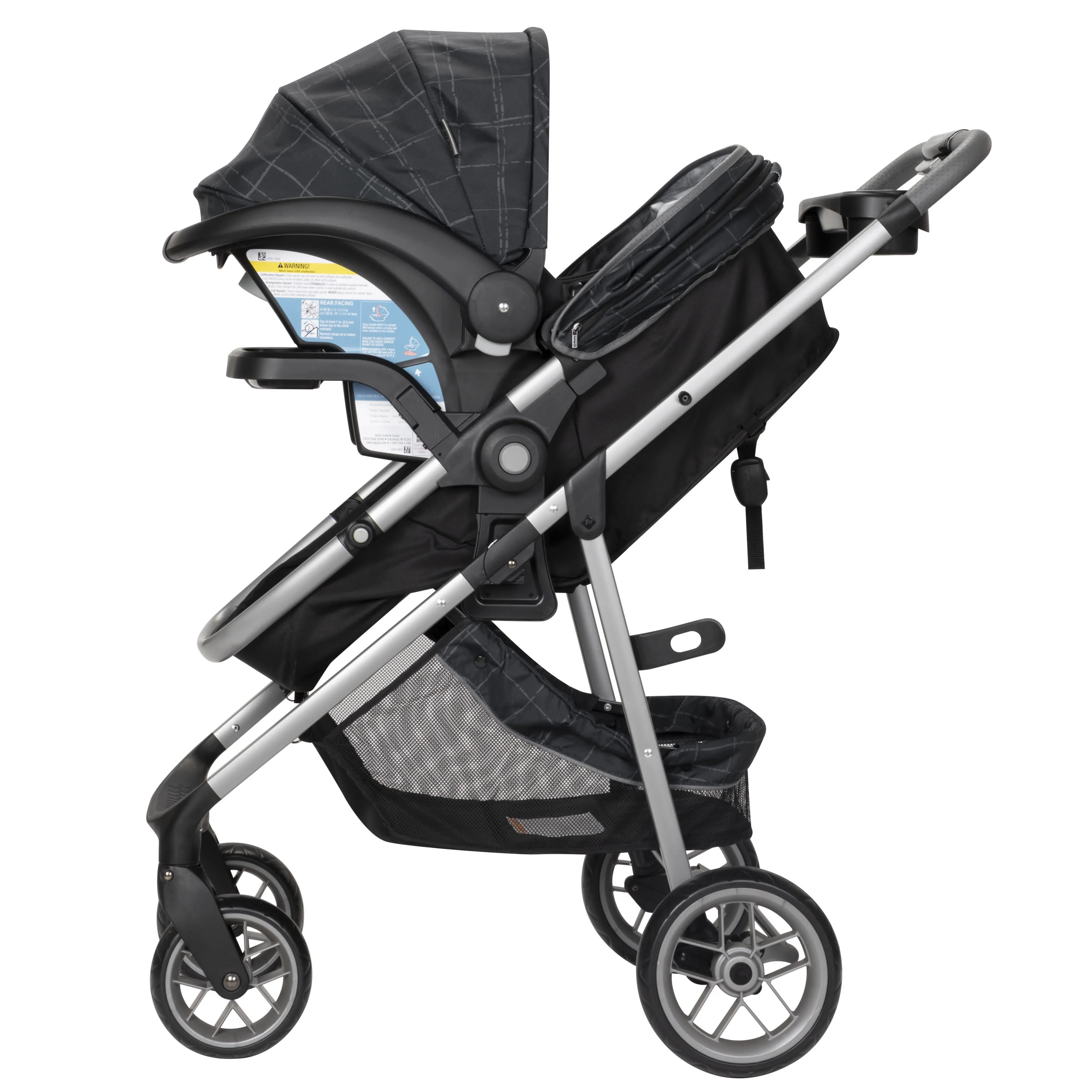 Safety 1st Deluxe Grow and Go Flex 8-in-1 Travel System, High Street, Infant - Image 3
