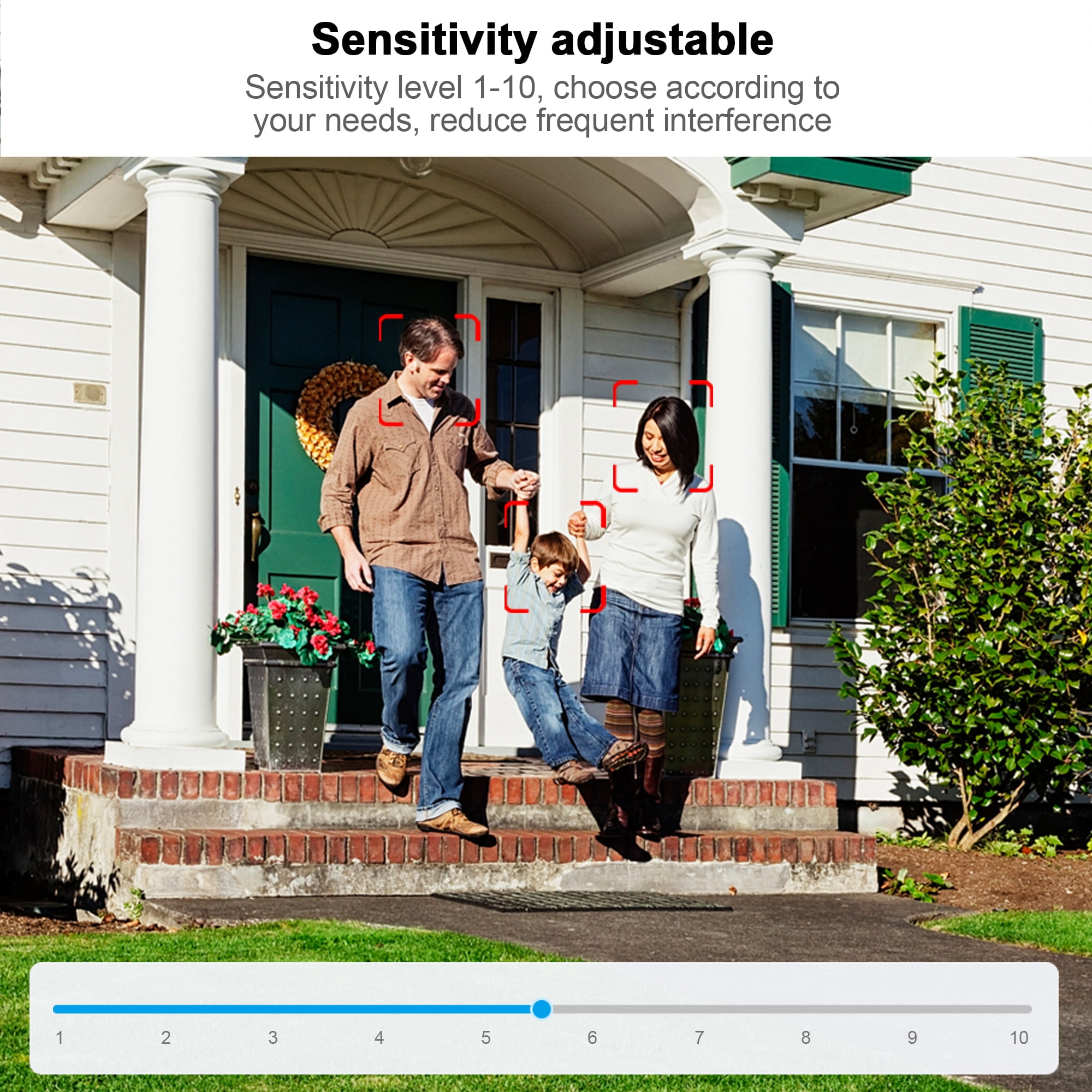 ANRAN 2K Security Camera Wireless Outdoor, Solar Outdoor Camera with 360° View, Smart Siren, Spotlights, 3MP Color Night Vision, AI Human Detection, 2-Way Talk - Image 7