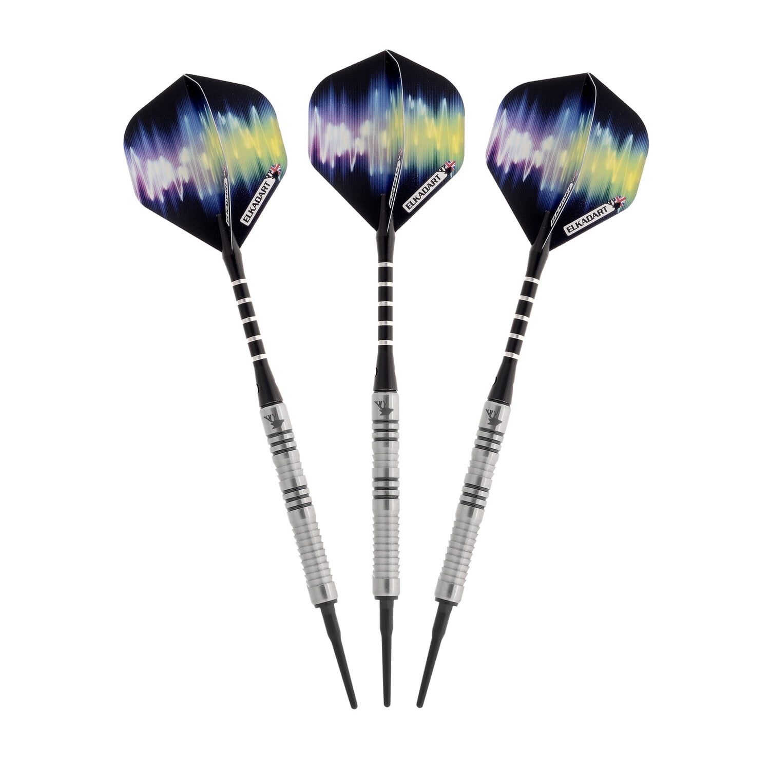 Elkadart Ultra Sonic 80% Tungsten Professional Soft Tip Dart Set, 16 Grams - Image 2