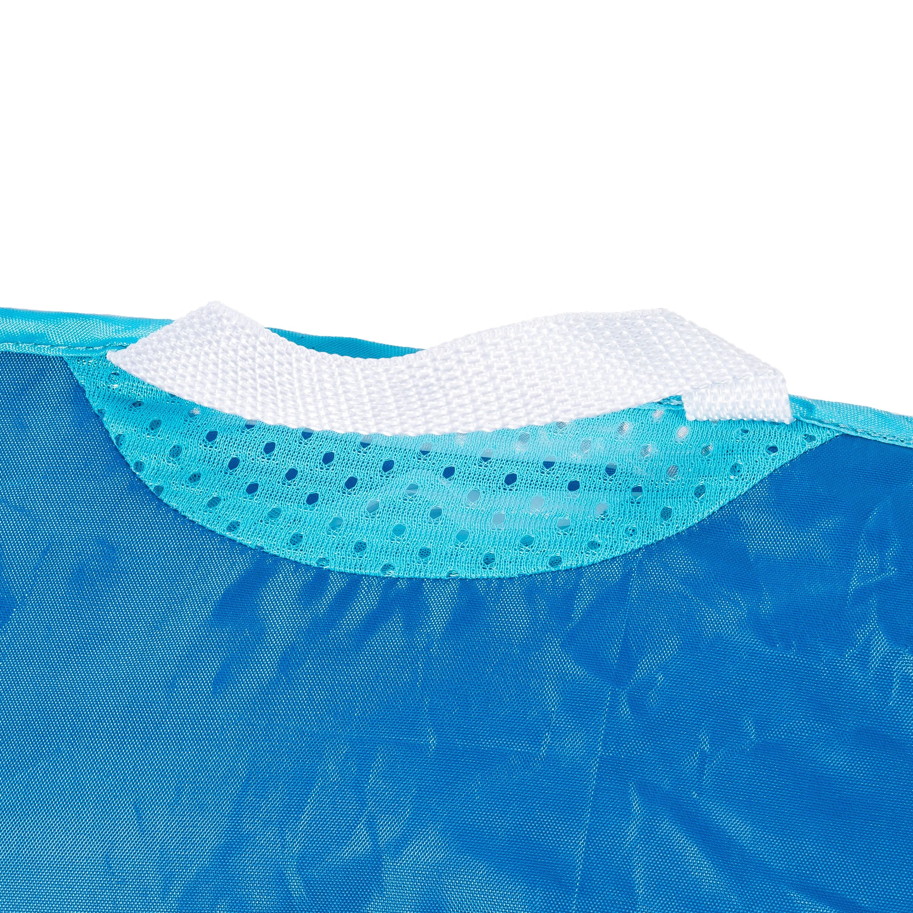 SwimWays Spring Float Recliner - Swim Lounger for Pool or Lake - Dark Blue/Light Blue - Image 3