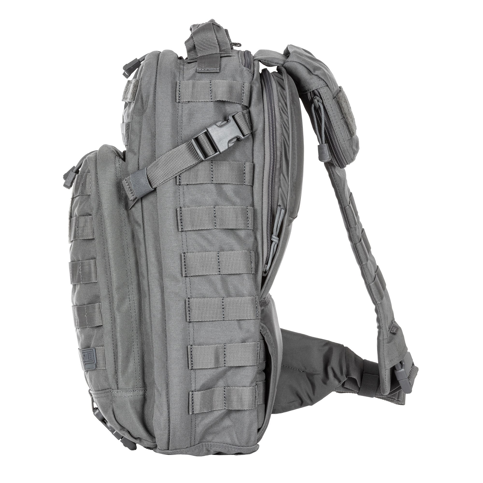 5.11 Work Gear Rush MOAB 10 Pack, Water-Resistant, Customizable Bag, Storm, 1 SZ, Style 56964 - Image 6