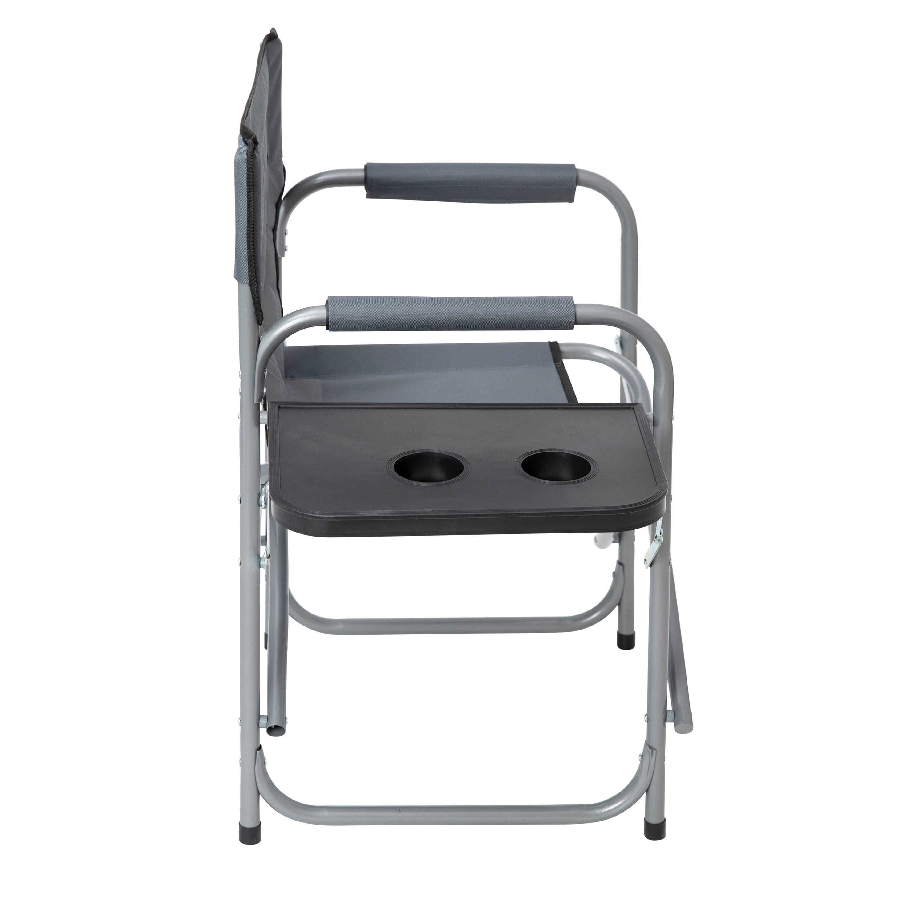 Flash Furniture Steel Camping Chair, Gray - Image 8