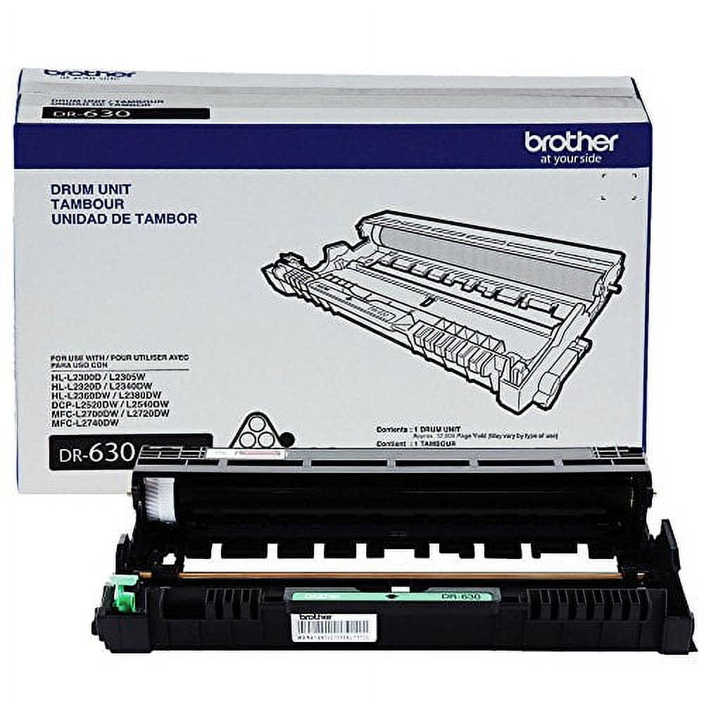 Brother MFC-L2720DW (DR630) Black Toner Drum Unit (12,000 Yield) - Image 3