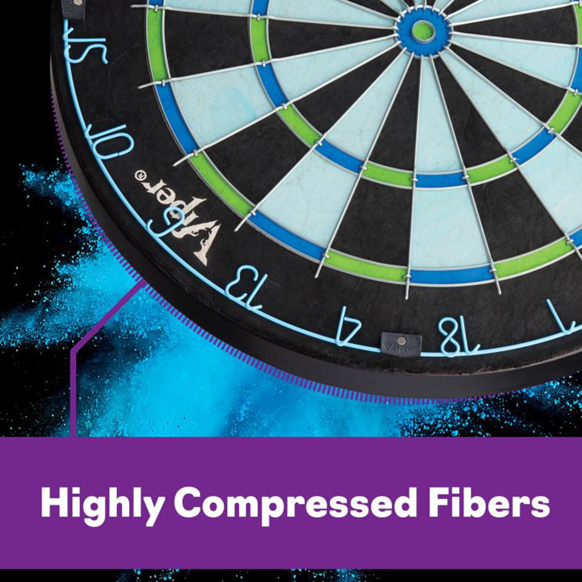 Viper 42-6009 Chroma Regulation Size Tournament Quality Sisal Dartboard - Image 10