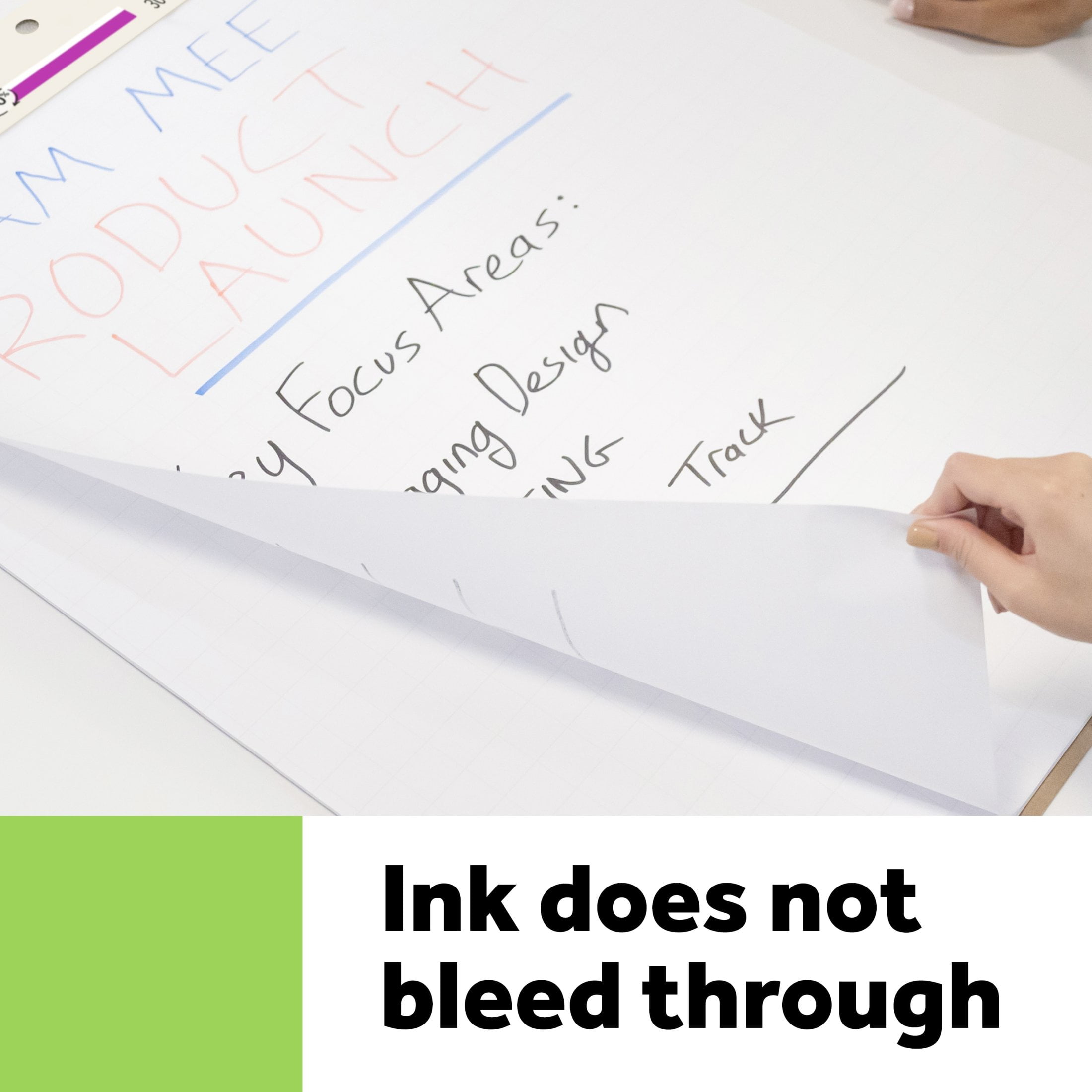 Post-it Self-Stick Easel Pads, White, 25 in. x 30 in., 2 Pads - Image 5