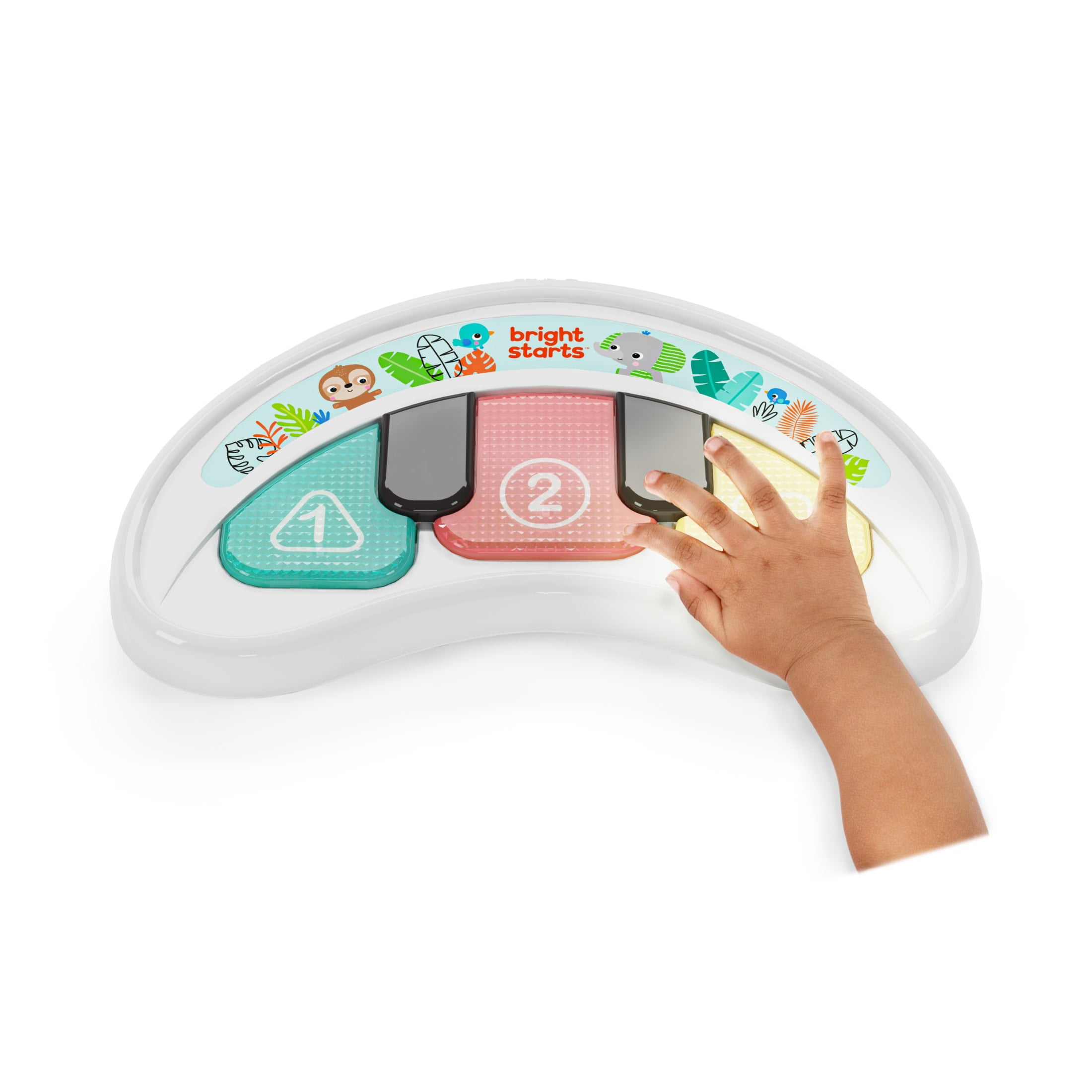 Bright Starts Tiny Trek 2-in-1 Baby Activity Walker, Jungle Vines - Unisex 6 Months+ - Image 9