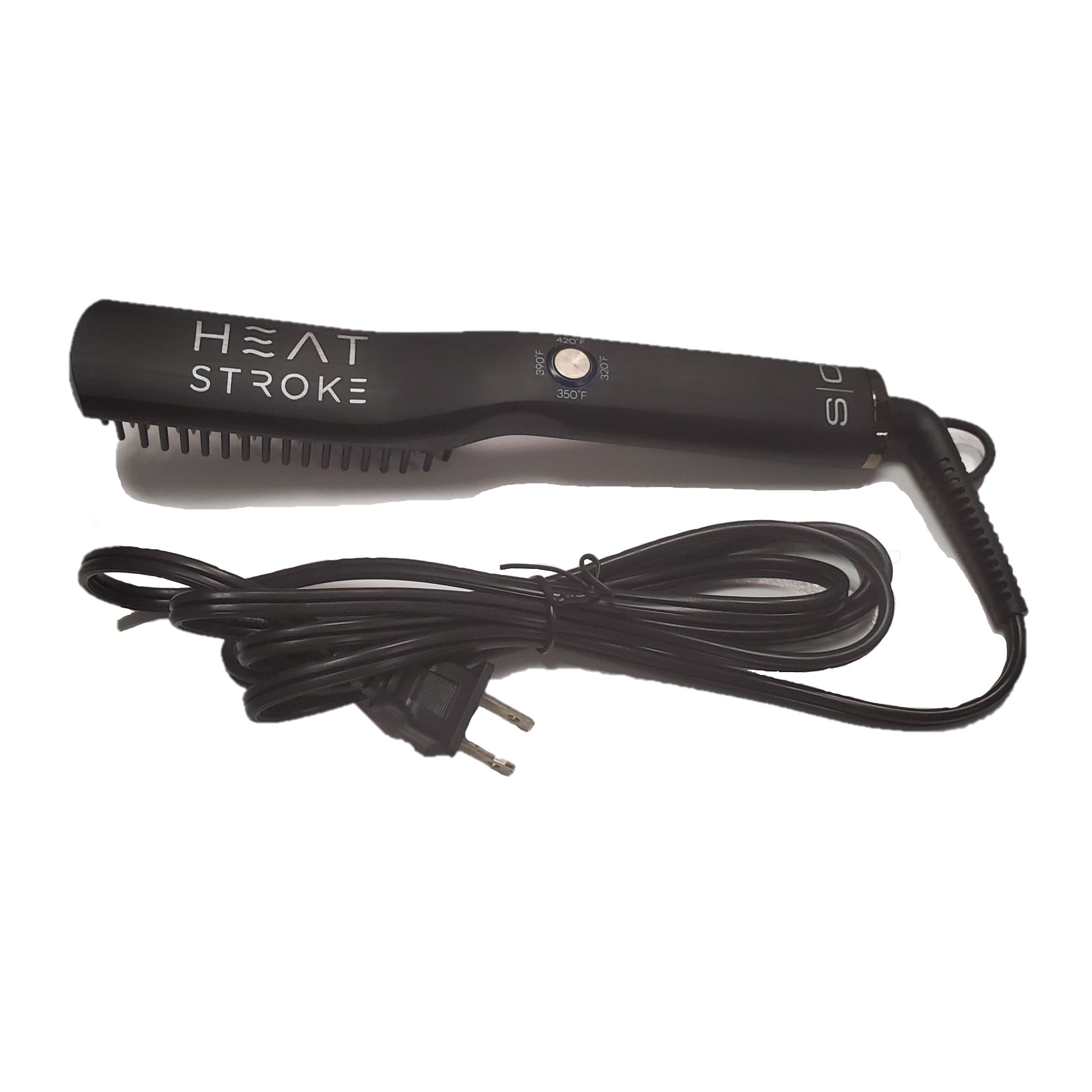 StyleCraft Heat Stroke Corded Beard Brush with Anti-Slip, Frizz Control, and Accessories - Image 8