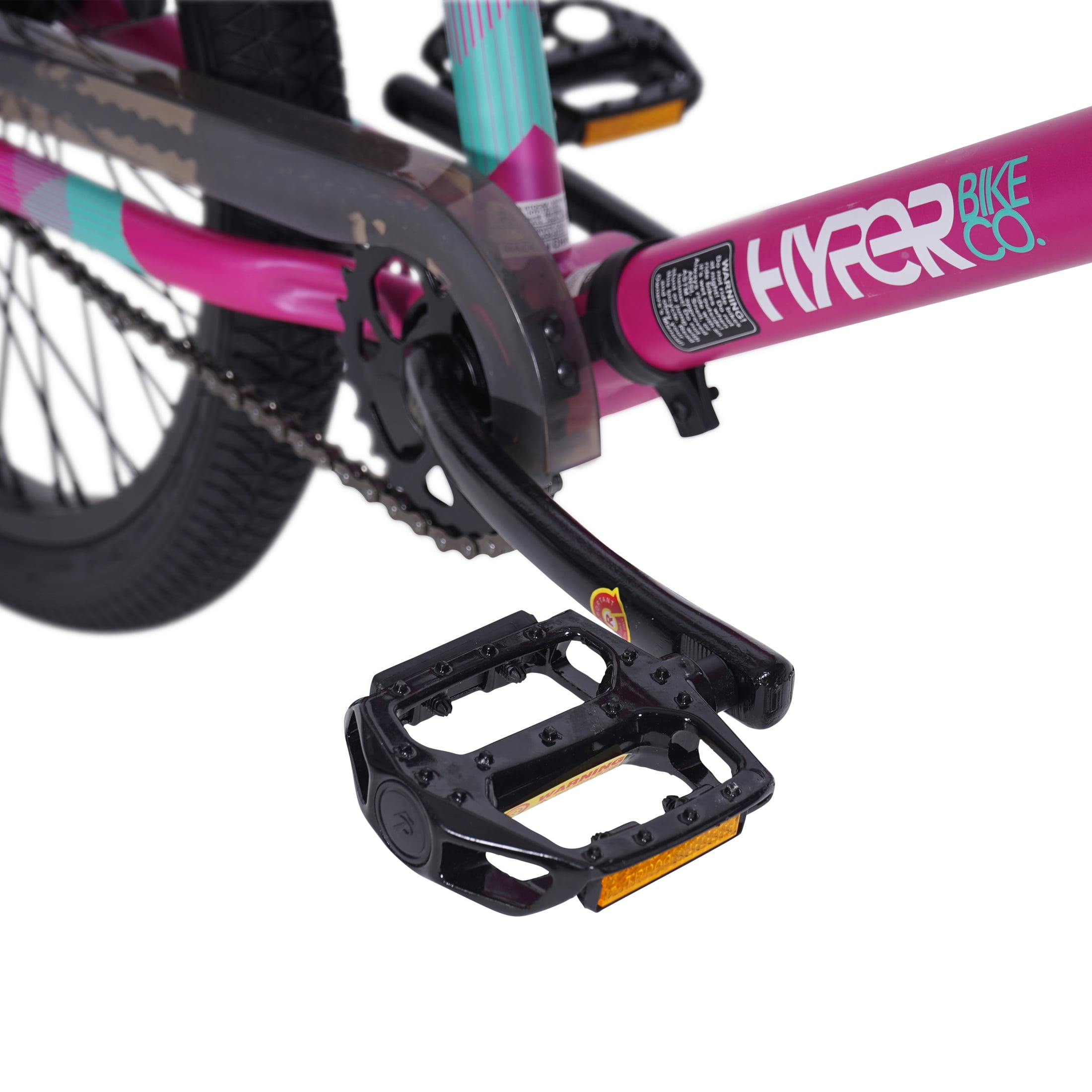 20" Hyper Bicycles Girl's Spinner BMX Bike for Kids, Pink, Age Group 8 to 13, Child, Tween - Image 4