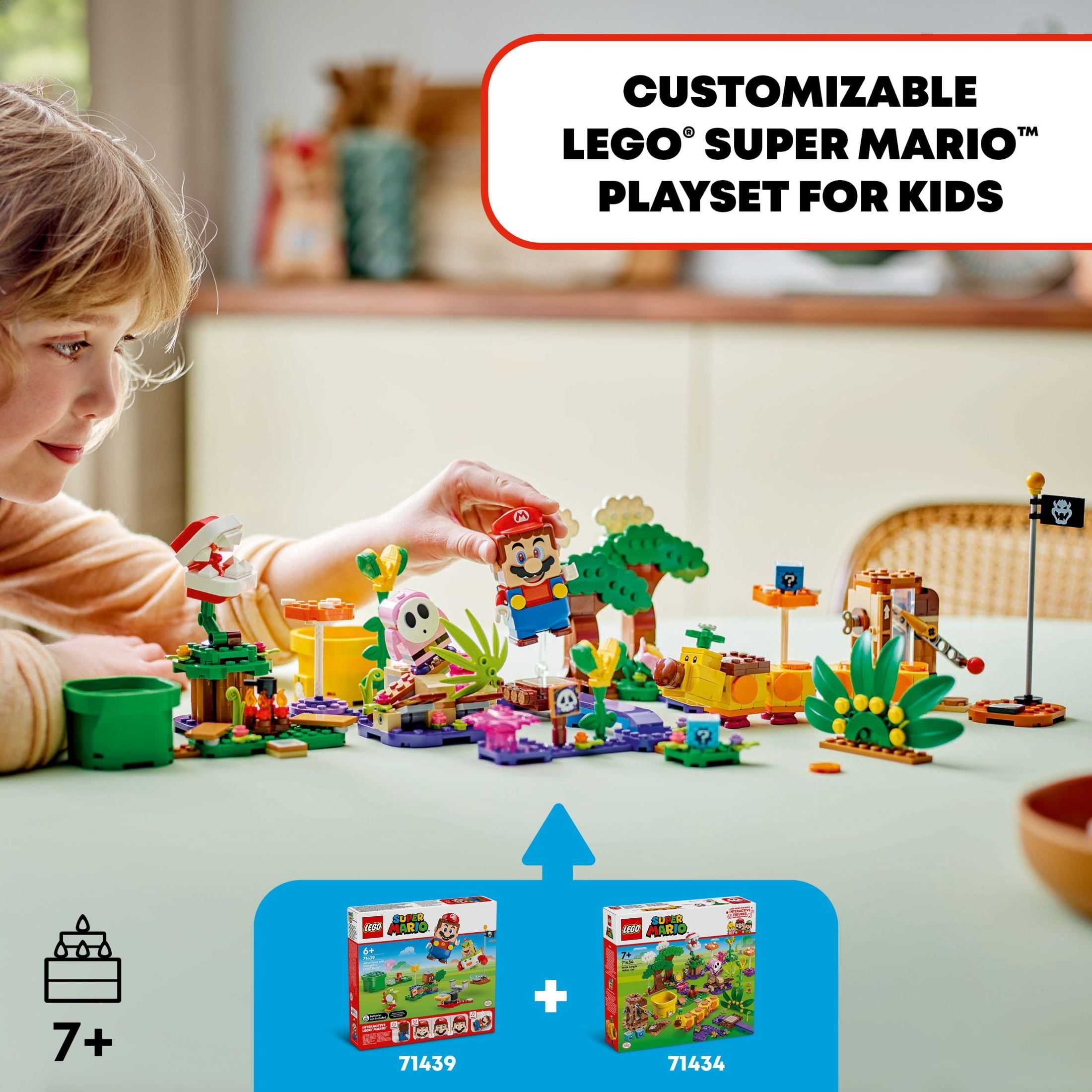 LEGO Super Mario Soda Jungle Maker, Mario Playset, Buildable Nintendo Birthday Gift for Kids, 71434 - Image 5