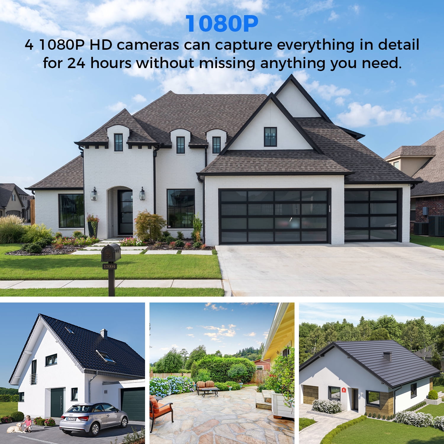 Hiseeu Security Wired Camera System, 10CH 3MP NVR Home Security, 1080P IP Security Surveillance Cameras with 2 Way Audio, IP66 Waterproof, for Indoor Outdoor, No HDD (Wireless Wi-Fi) - Image 8