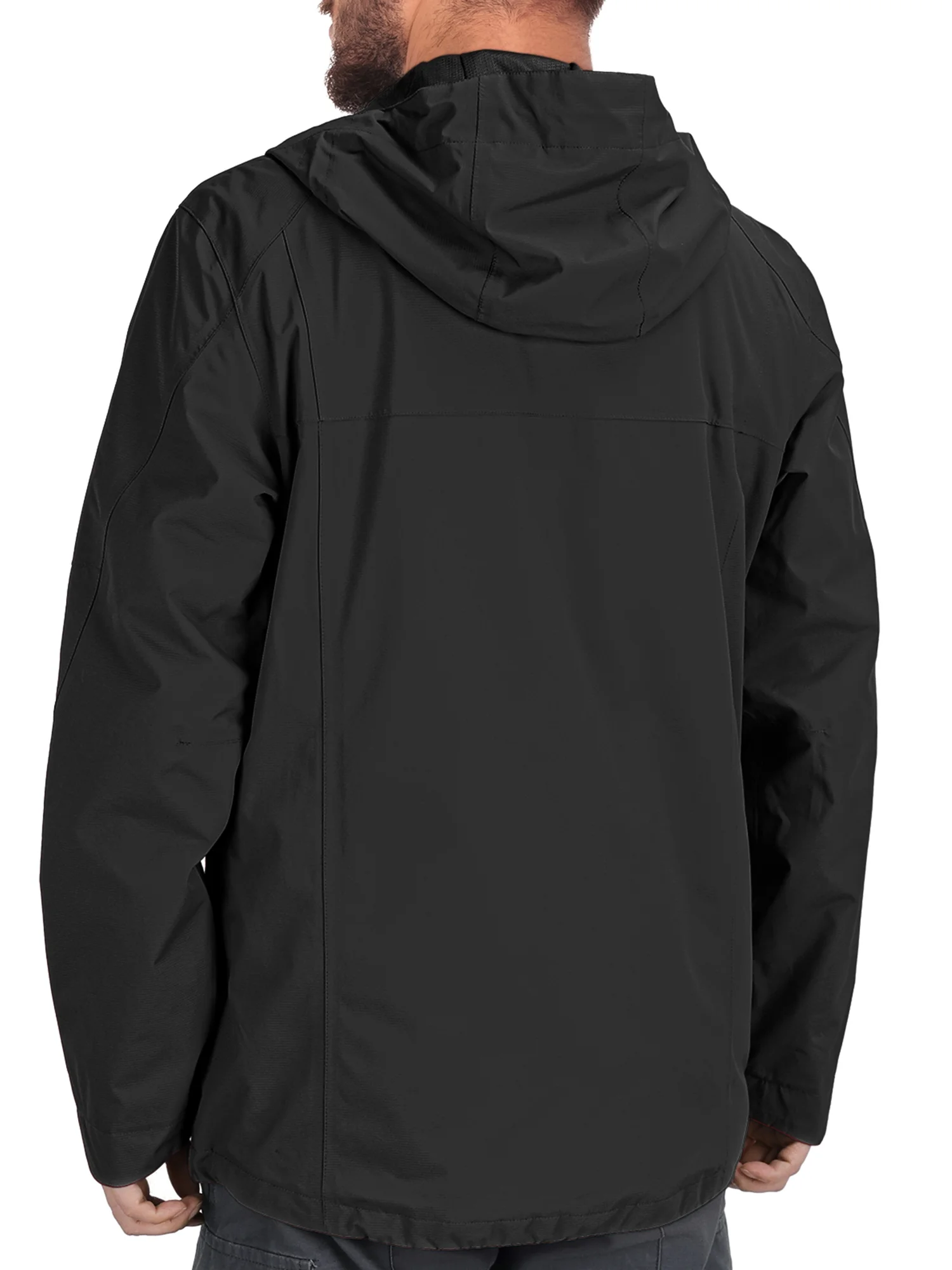 33,000ft Waterproof Lightweight Windbreaker Rain Jacket, (Men's L) - Image 3