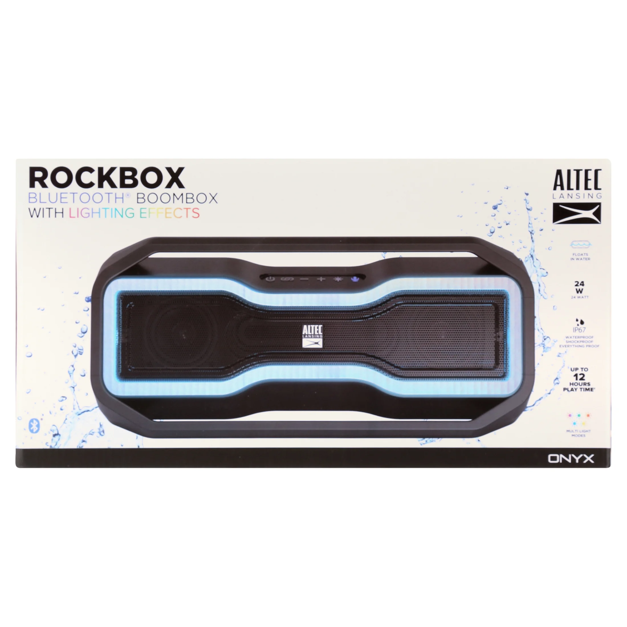 Altec Lansing Rockbox Waterproof Bluetooth Wireless Speaker - Image 8