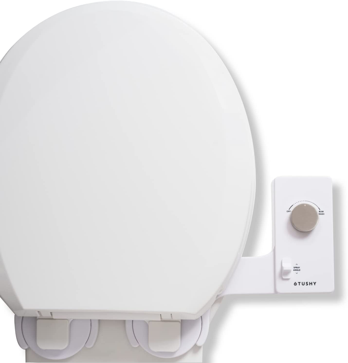 TUSHY Classic 3.0 Bidet Toilet Seat Attachment - Adjustable Water Cleaning Pressure - Platinum Knob - Image 6