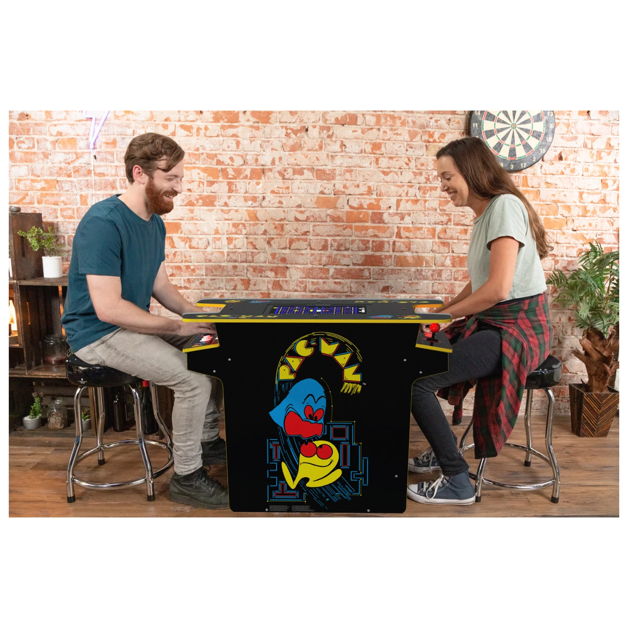 Arcade1UP - Pac-Man Head-to-head (H2H), 12 Games in 1, Gaming Table w-Lit Deck - Image 6