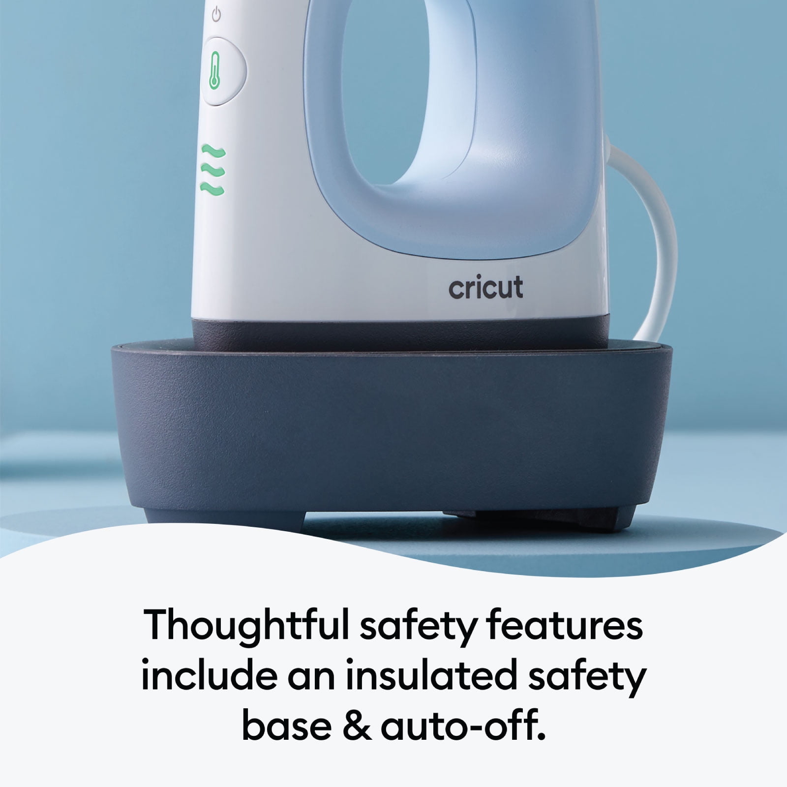 Cricut EasyPress Mini, Zen Blue Heat Press Machine and Cricut Everyday Iron-On HTV Ocean Bundle - Image 4