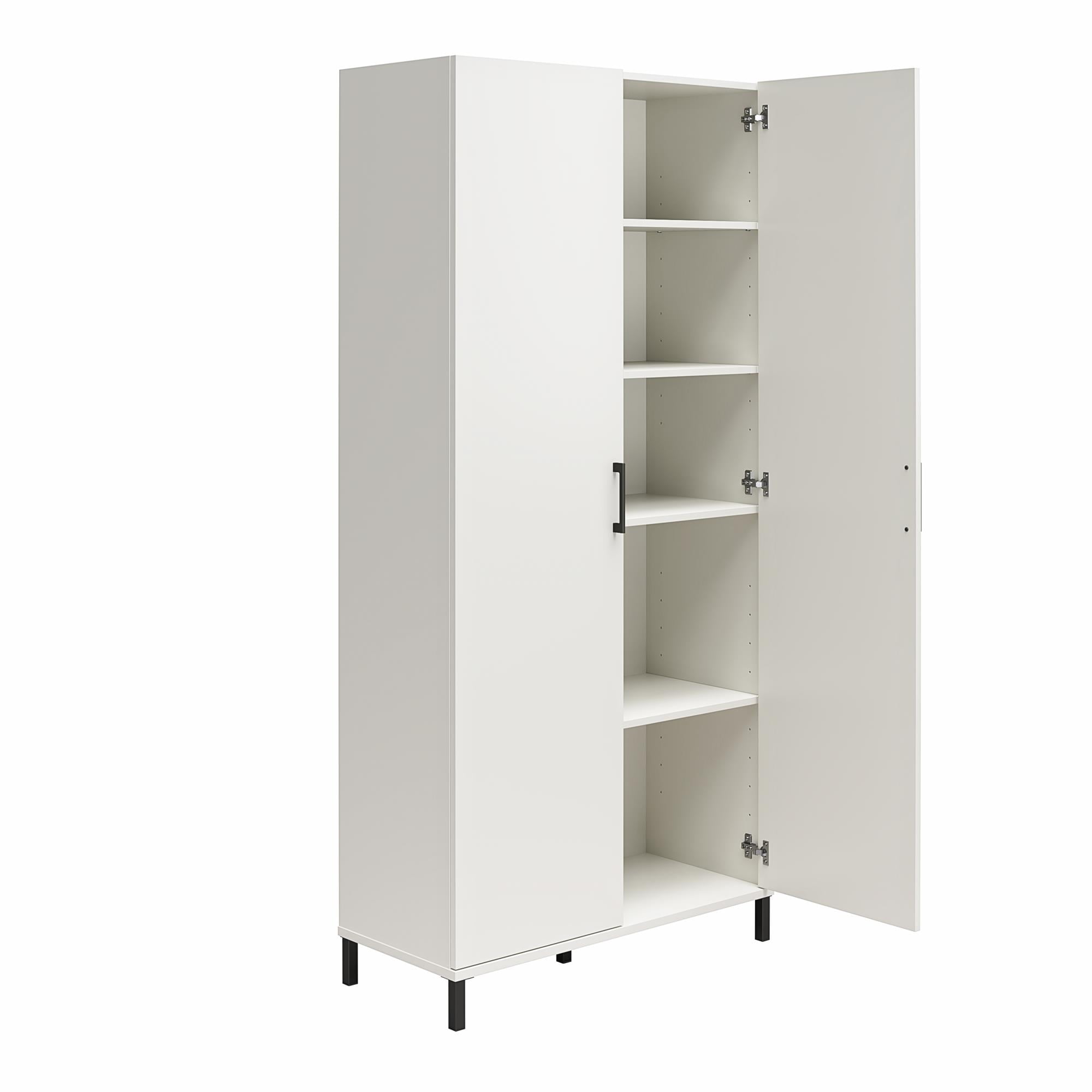 Versa 36" Wide 2 Door Storage Cabinet, White - Image 15