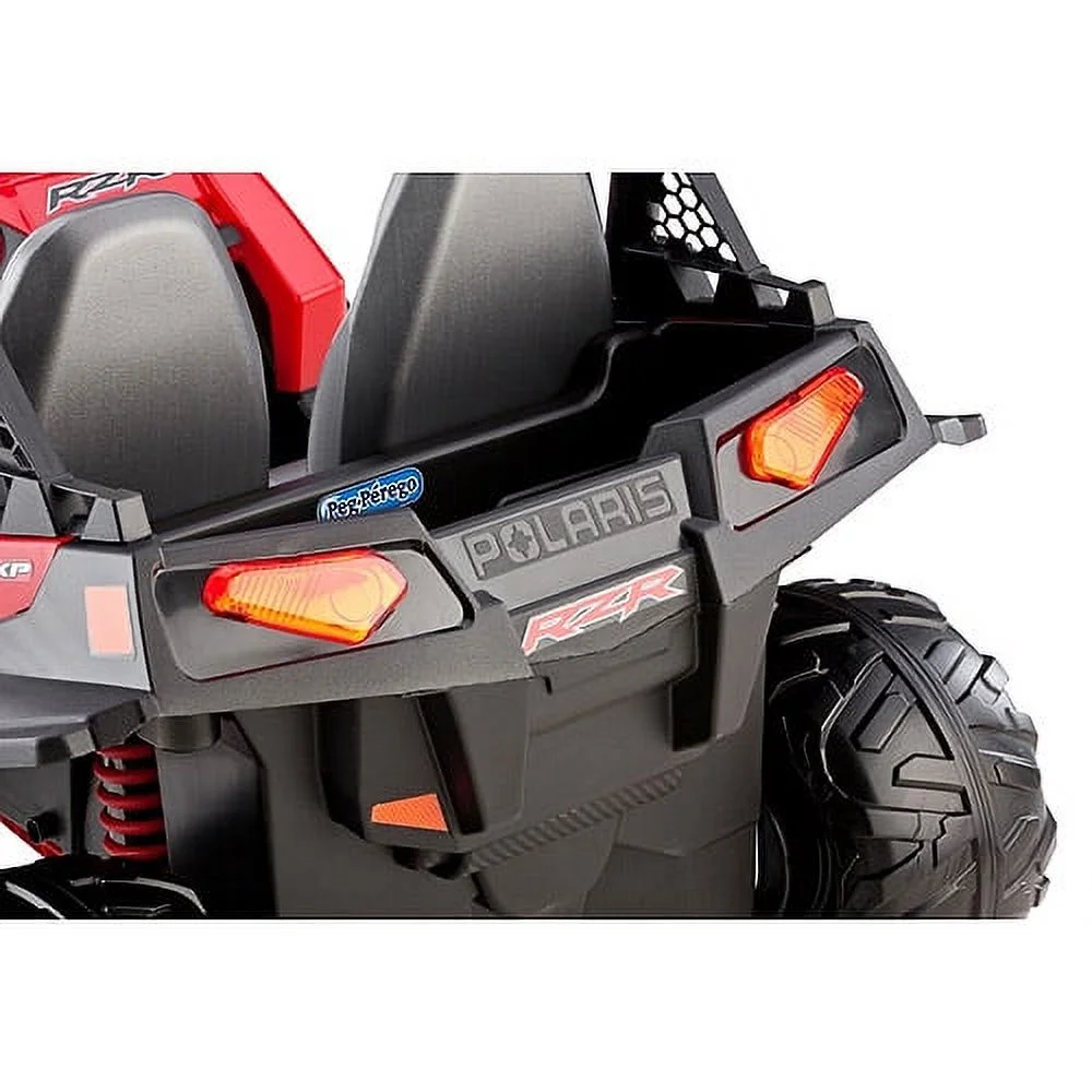 Peg Perego Polaris Ranger RZR 900 12-Volt Battery-Powered Ride-On, Red - Image 7