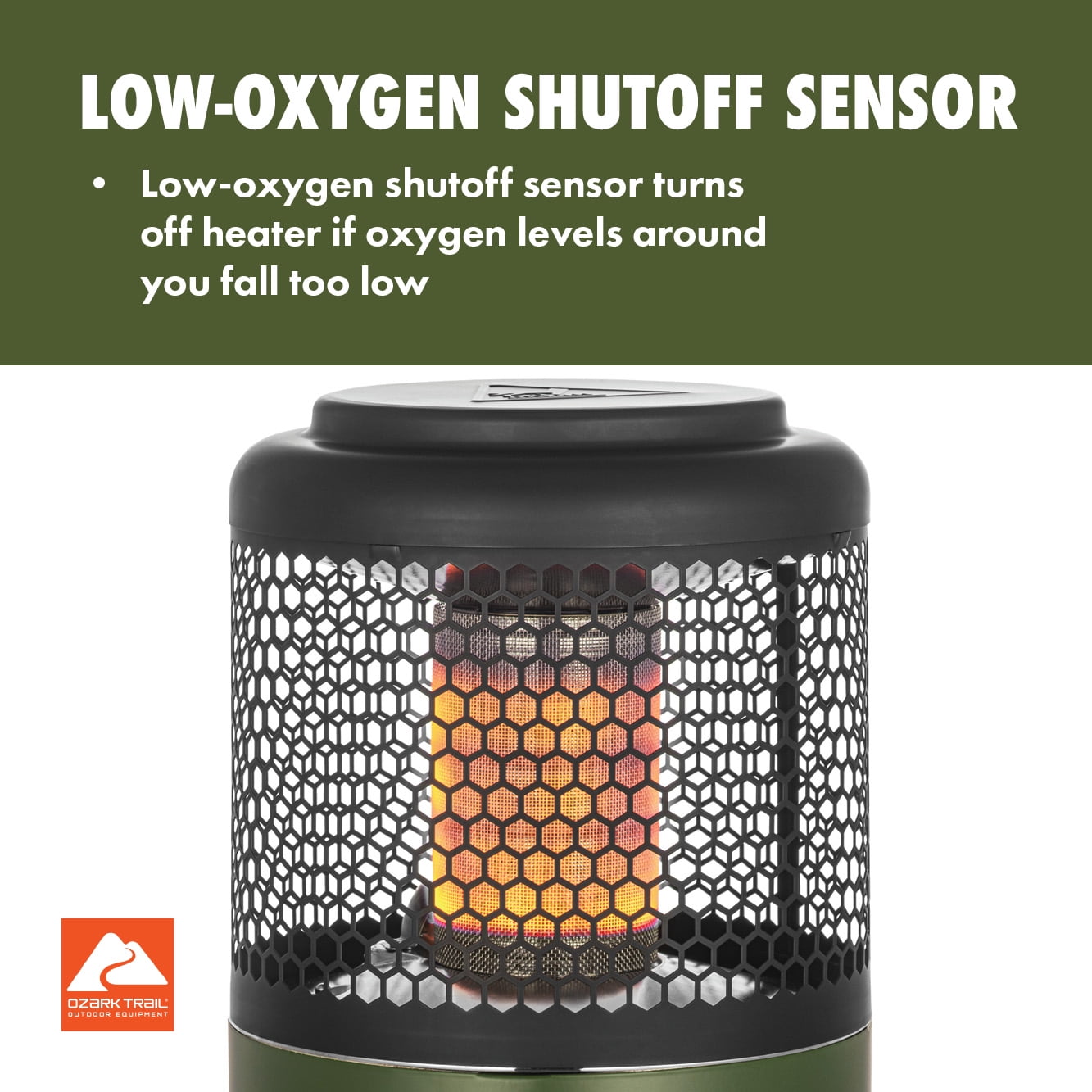 Ozark Trail 360° Propane Portable Indoor/Outdoor Heater, Green - Image 20