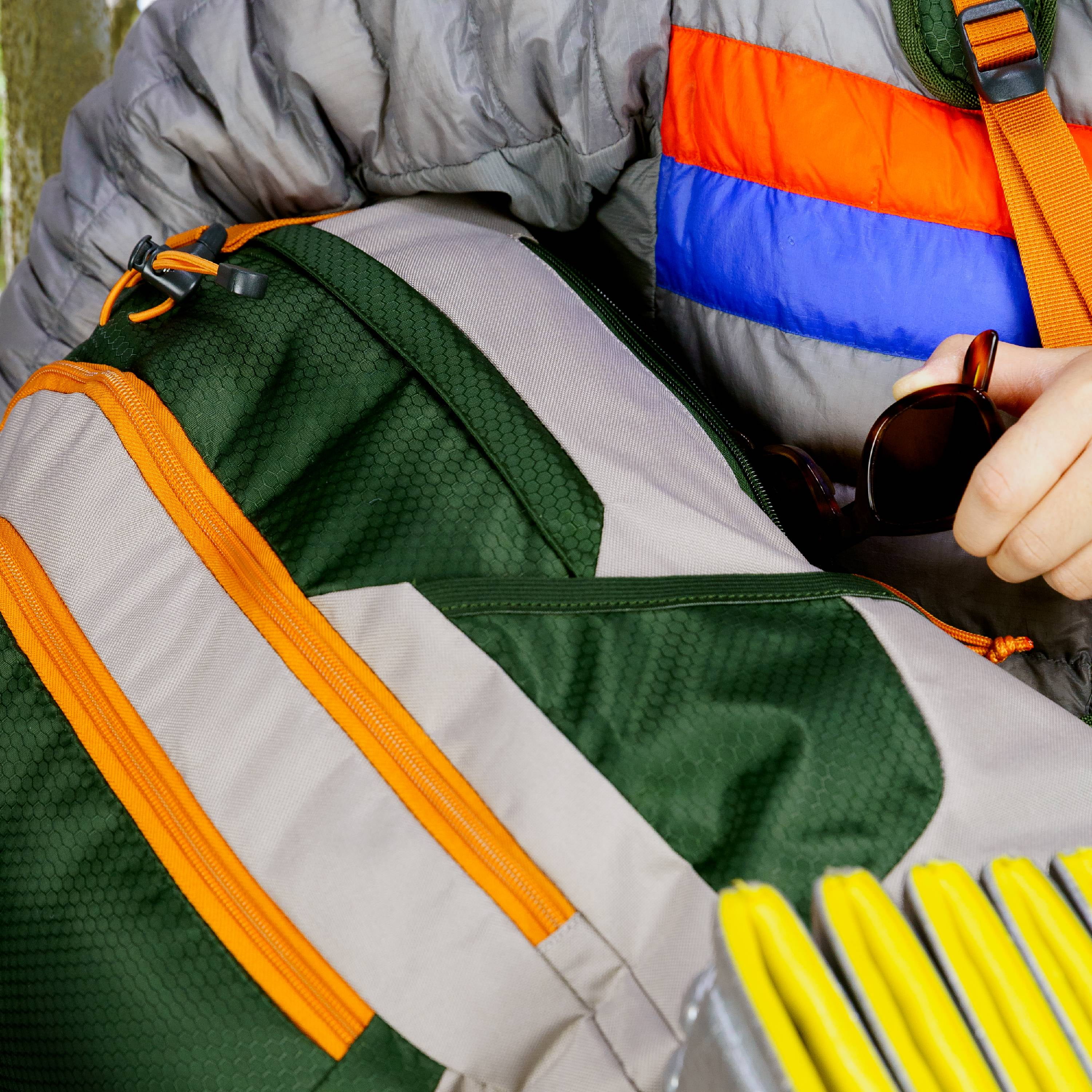 Ozark Trail 36 Liter Backpacking and Hiking Backpack, Adult, Unisex, Green Ripstop - Image 10