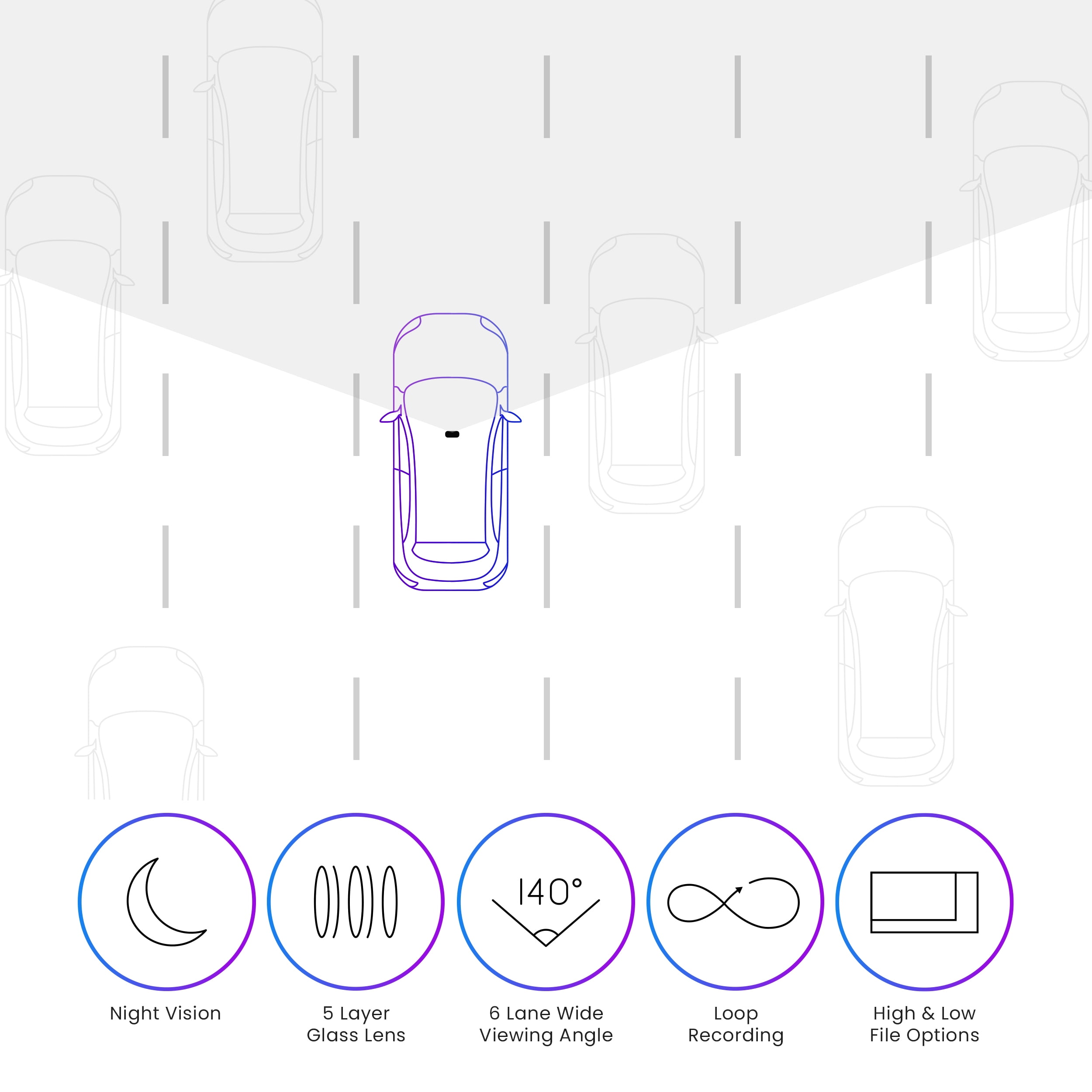 Nextbase 222 Compact Dash Cam in Black 2.5" HD IPS Screen, 1080p Full HD, Intelligent Parking Mode, G Force Sensor, 0.17lbs Assembled. - Image 15