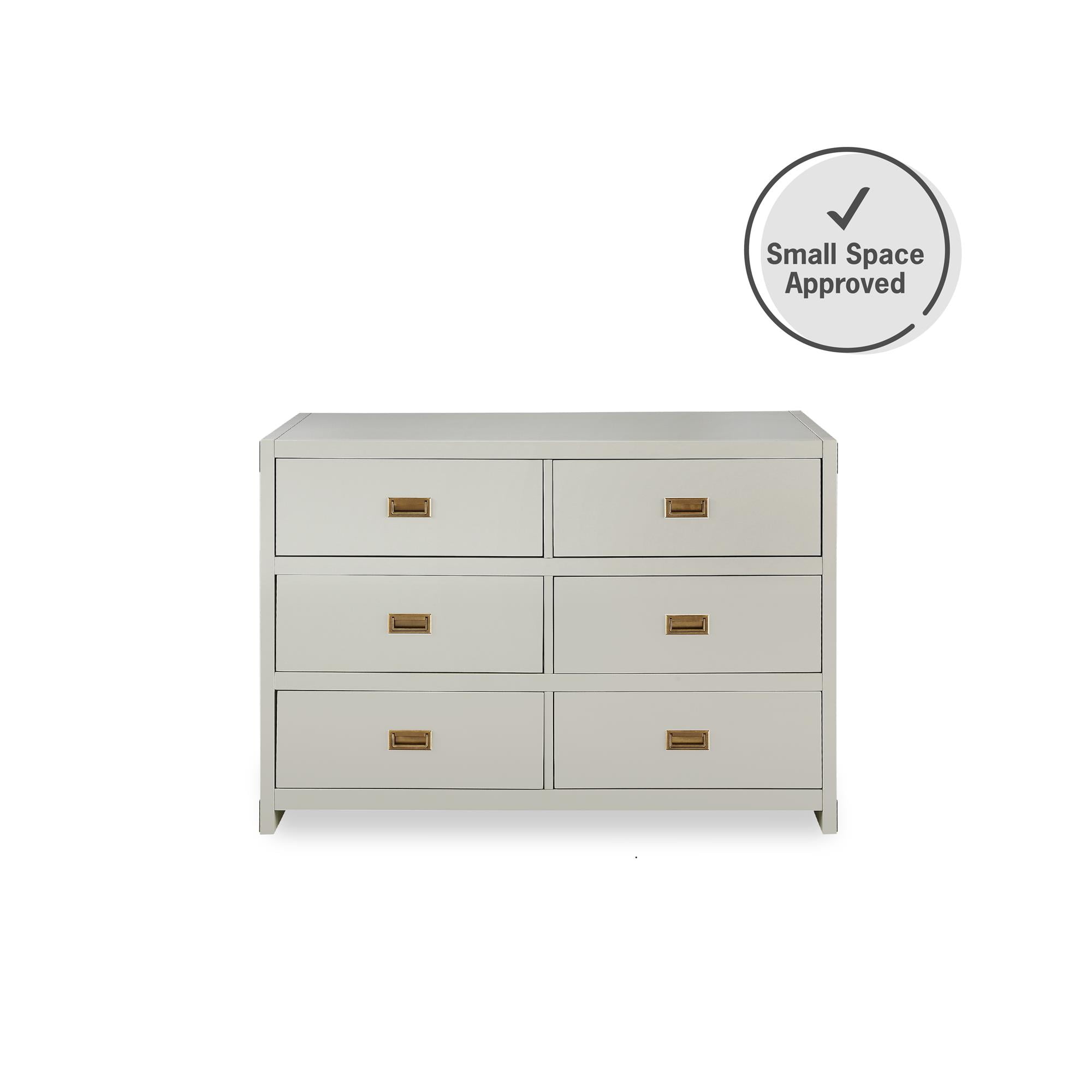 Baby Relax Miles 6-Drawer Dresser, Soft Gray - Image 14