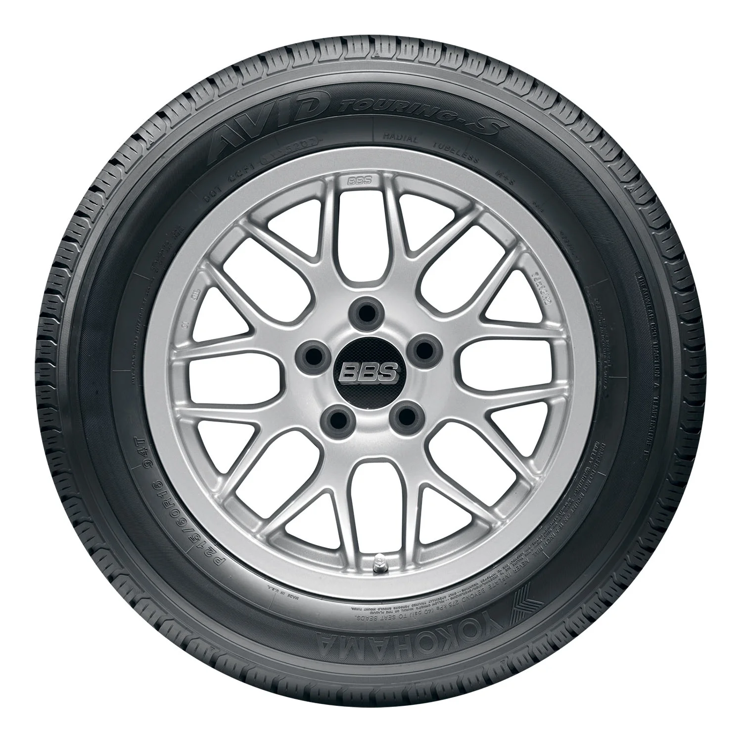 Yokohama Avid Touring-S All Season 215/70R15 98S Passenger Tire - Image 6
