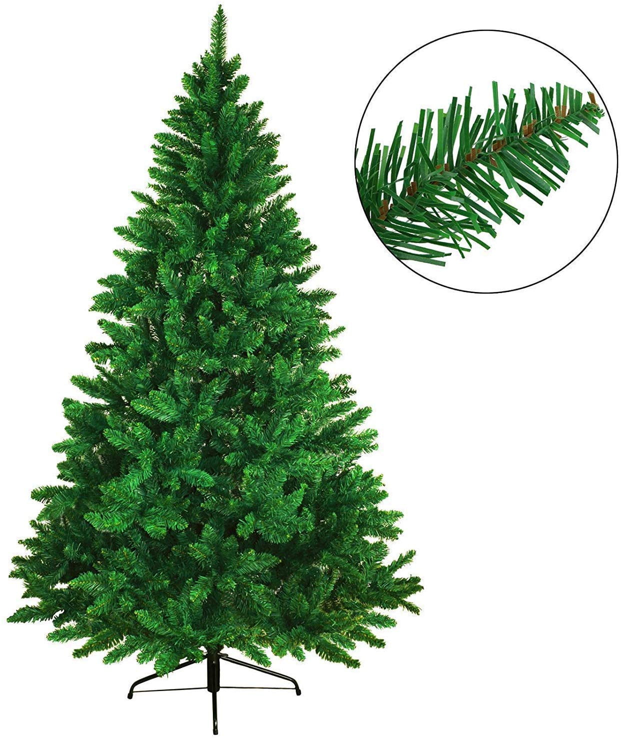 Ktaxon 7ft Artificial Full Christmas Tree with 1200 Tips, Holiday Xmas Tree for Home Party Decoration, Includes Stand - Image 8