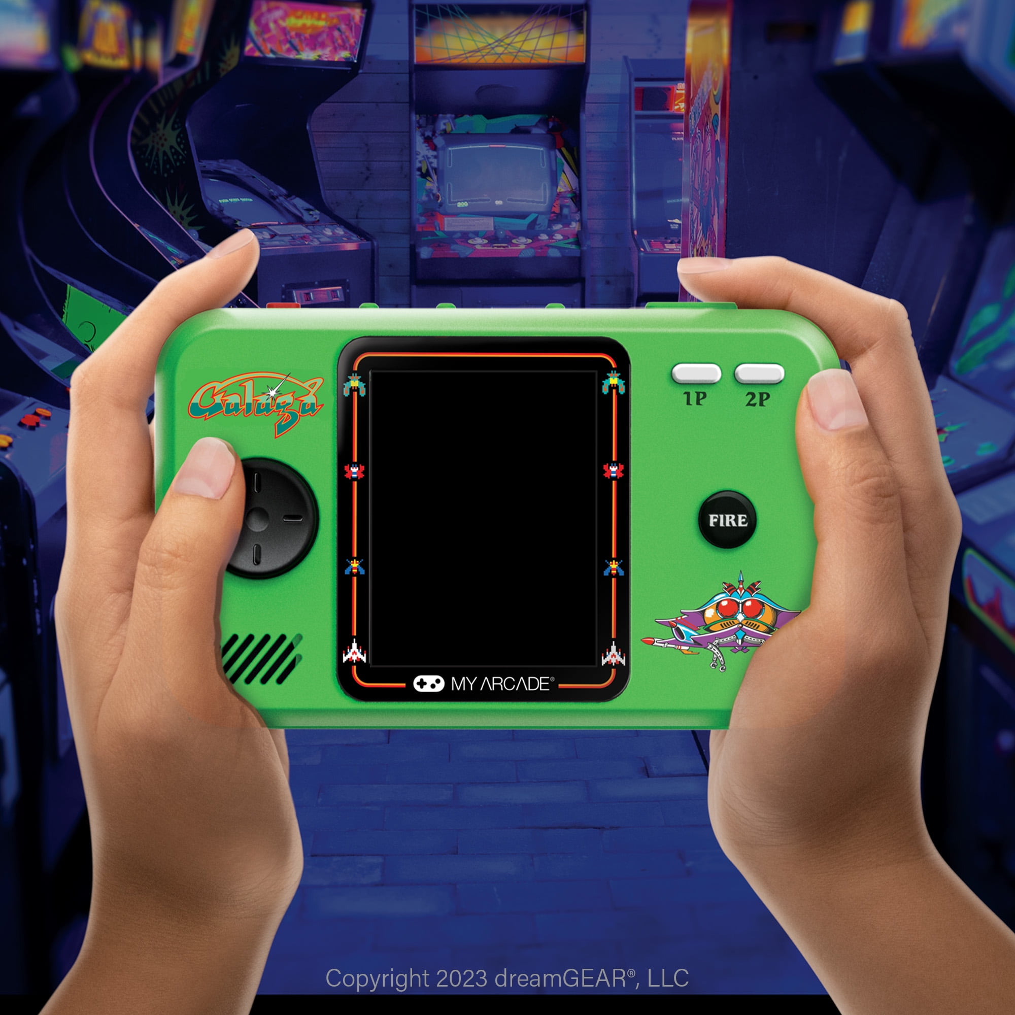 Pocket Player Pro Galaga Portable Gaming System (2 Games in 1) - Image 5