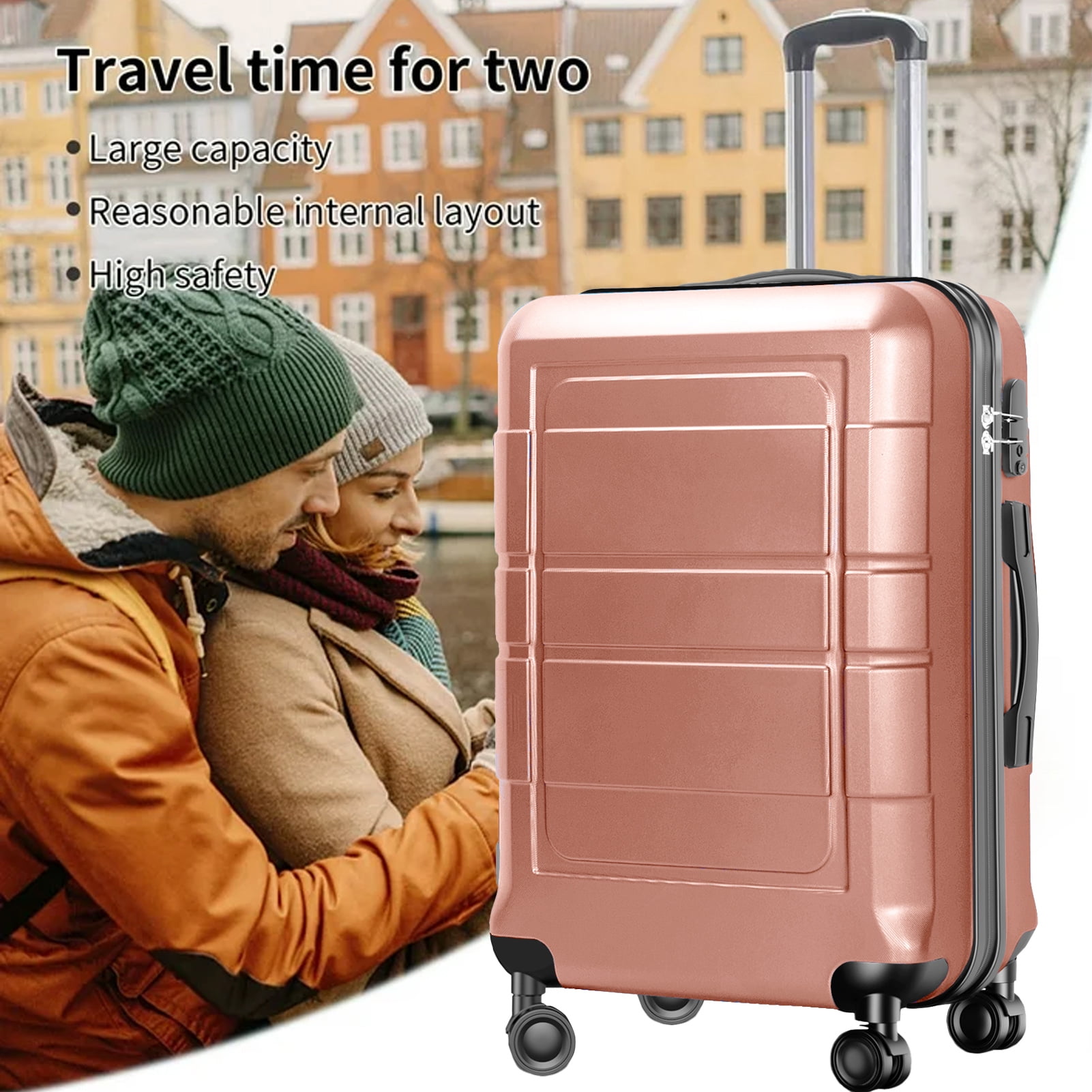 20” Carry - On Rolling Hardside Spinner Luggage - Image 4