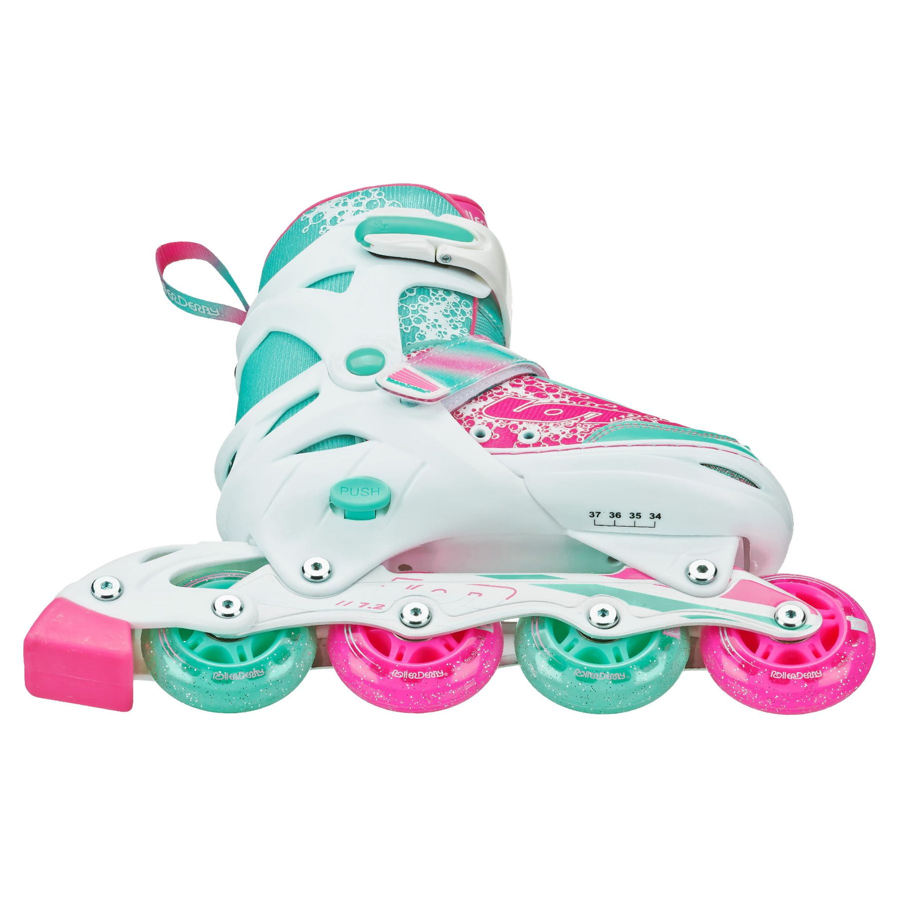 Roller Derby ION 7.2 Girl's Adjustable Inline Skate - Image 6